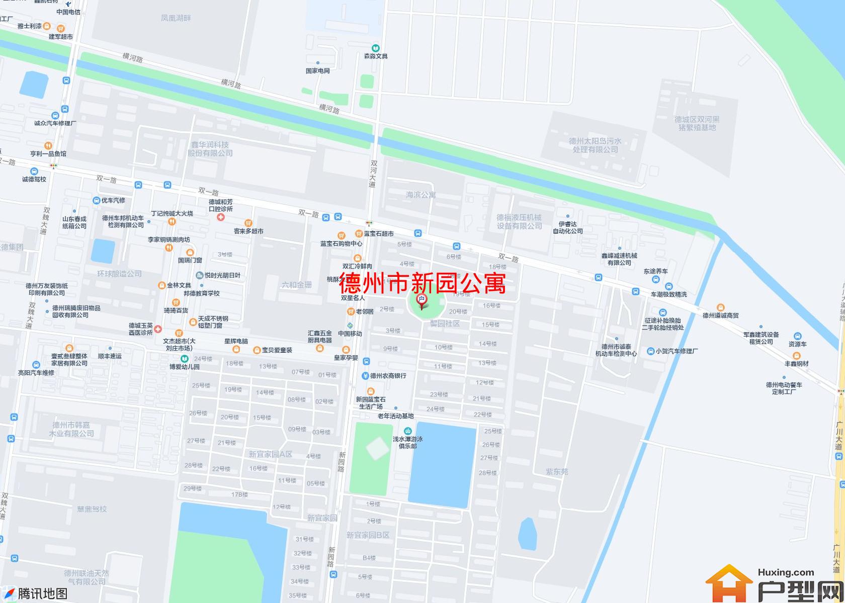 新园公寓小区 - 户型网