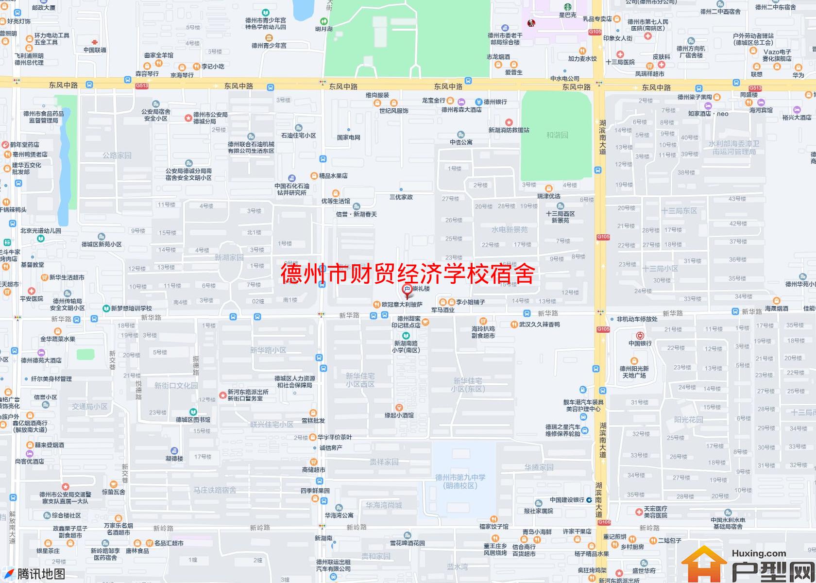 财贸经济学校宿舍小区 - 户型网
