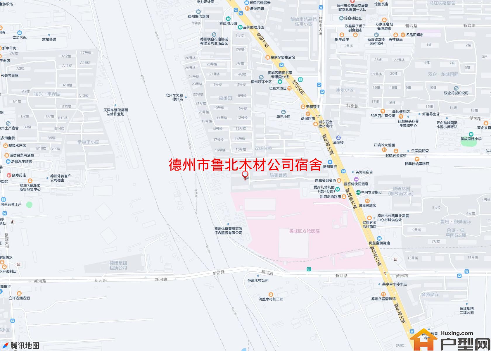 鲁北木材公司宿舍小区 - 户型网