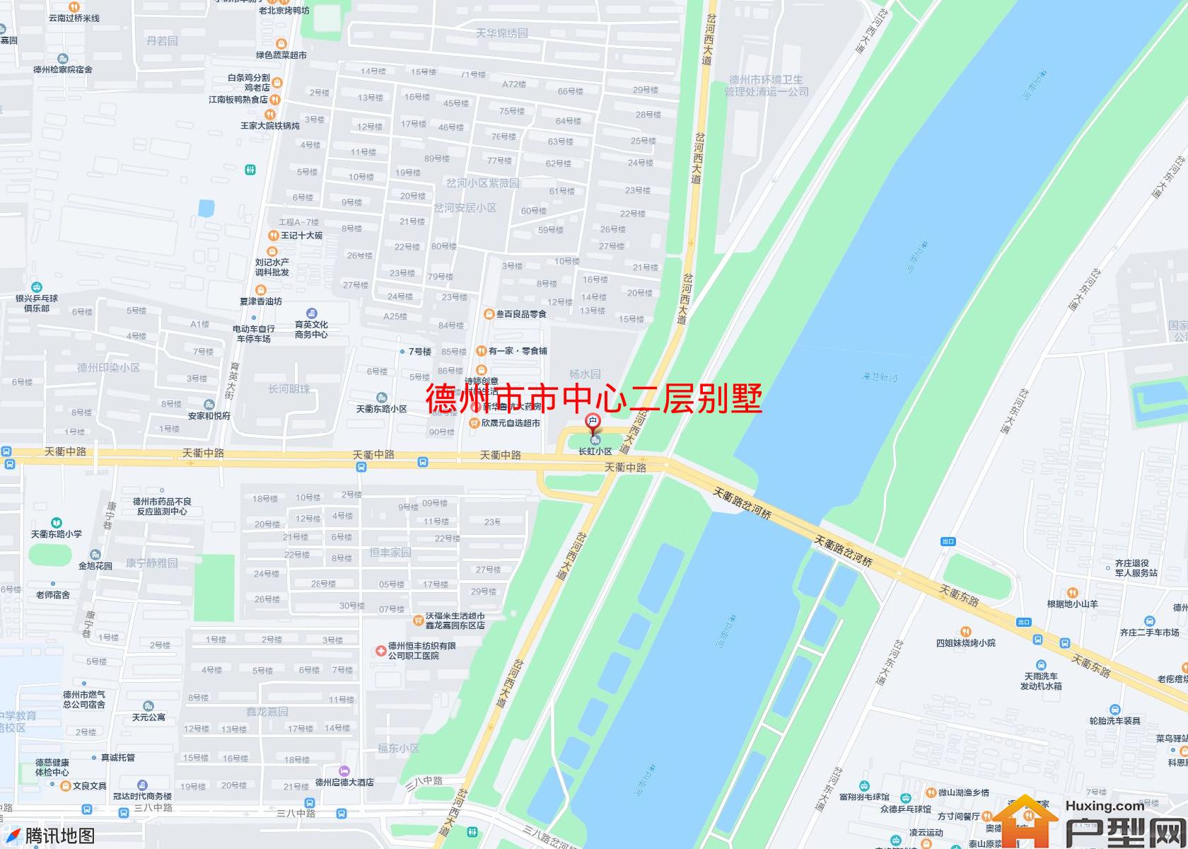 市中心二层别墅小区 - 户型网