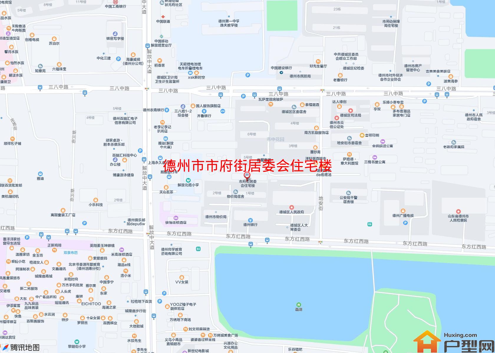 市府街居委会住宅楼小区 - 户型网