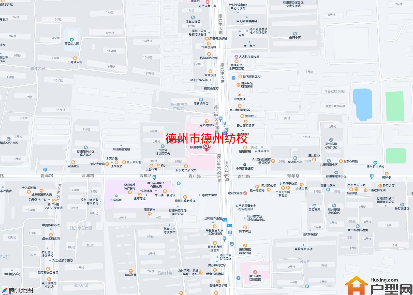 德州纺校小区 - 户型网