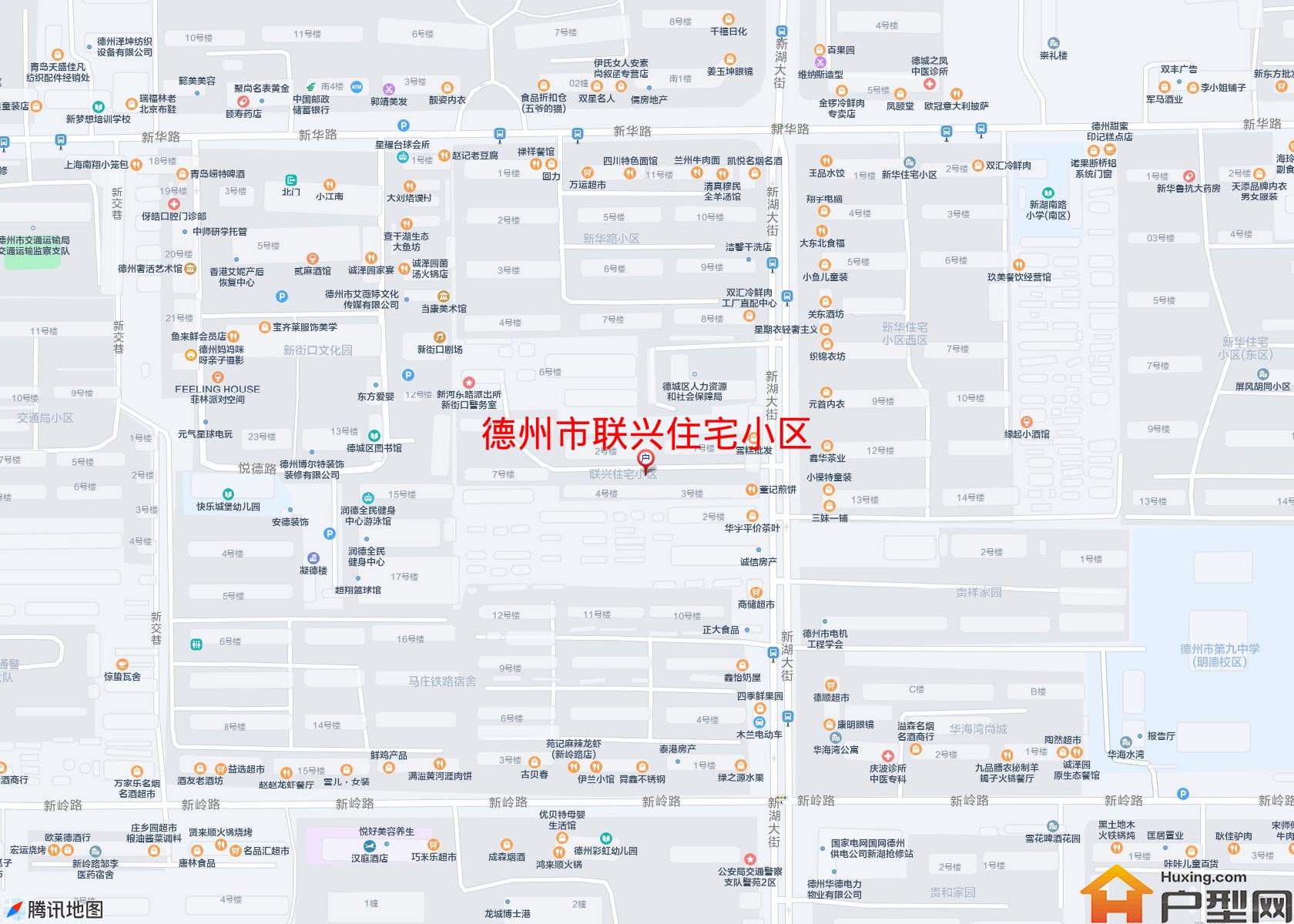 联兴住宅小区小区 - 户型网