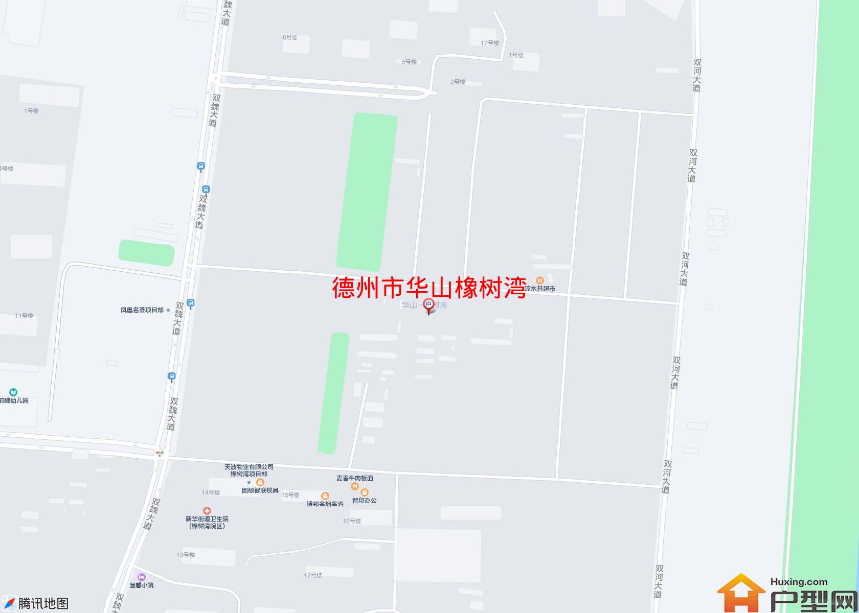 华山橡树湾小区 - 户型网