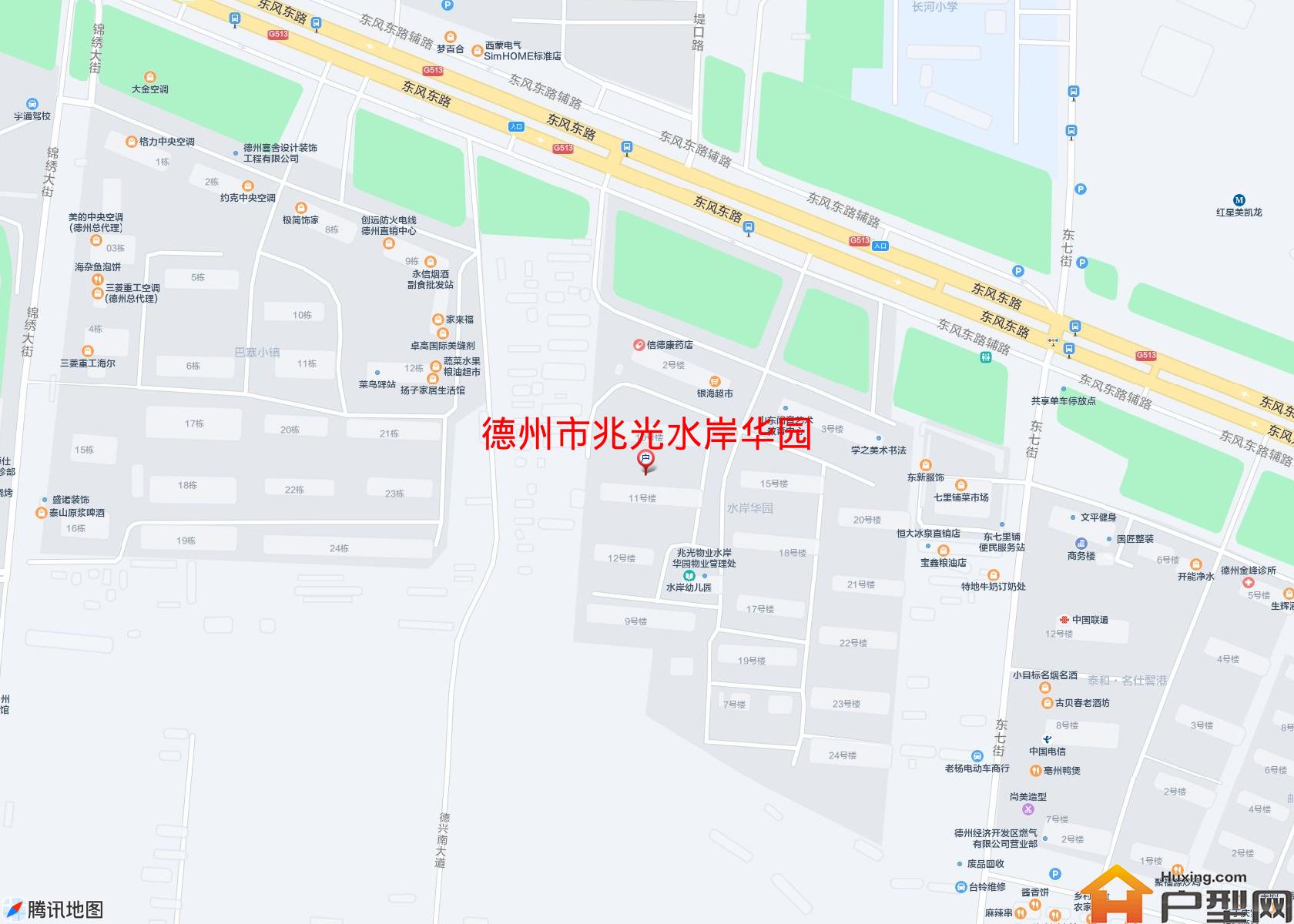 兆光水岸华园小区 - 户型网