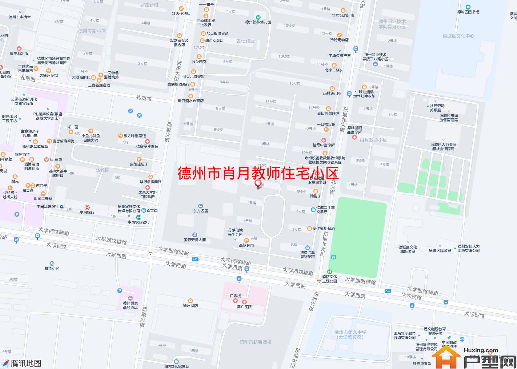 肖月教师住宅小区小区 - 户型网