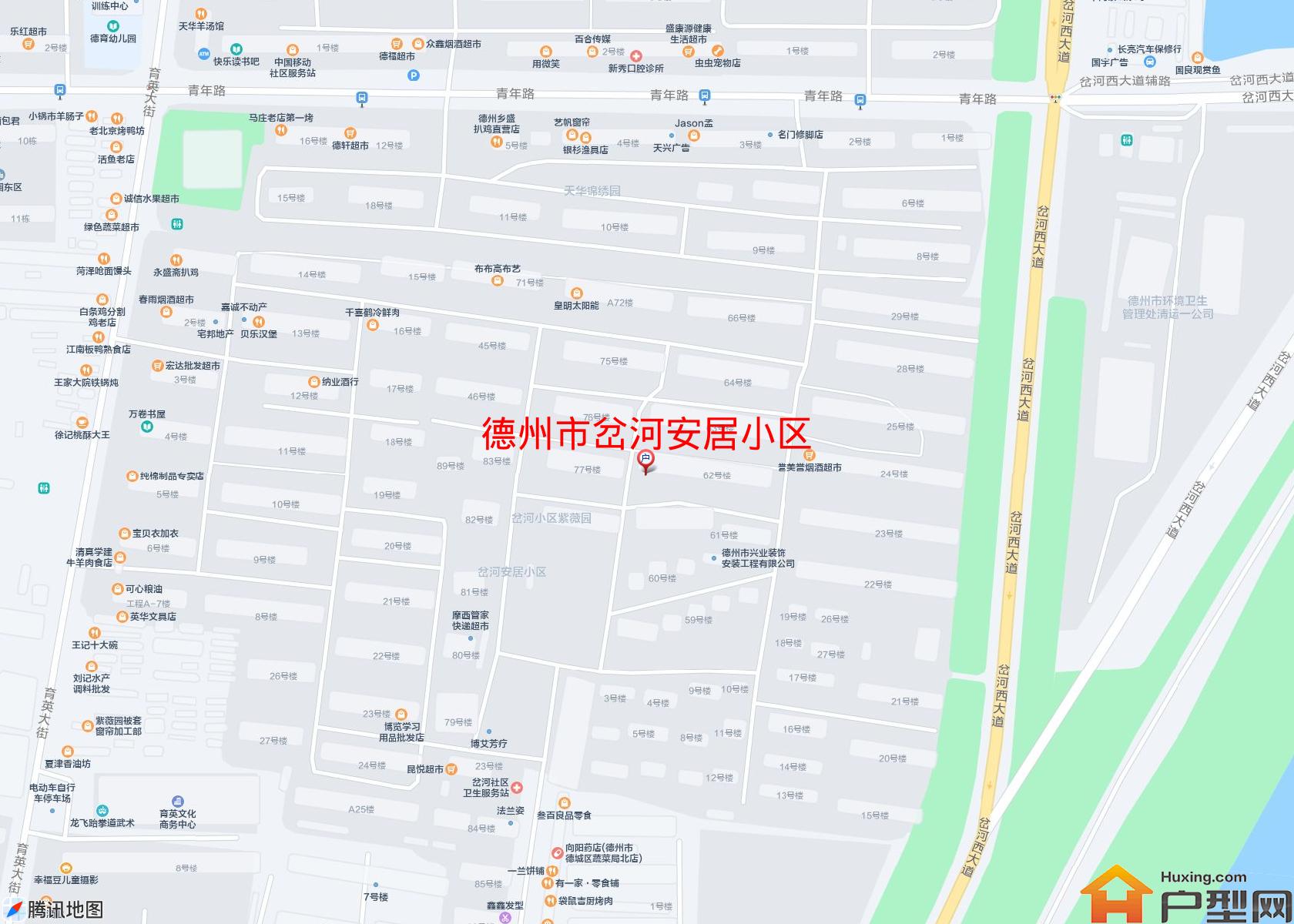 岔河安居小区小区 - 户型网