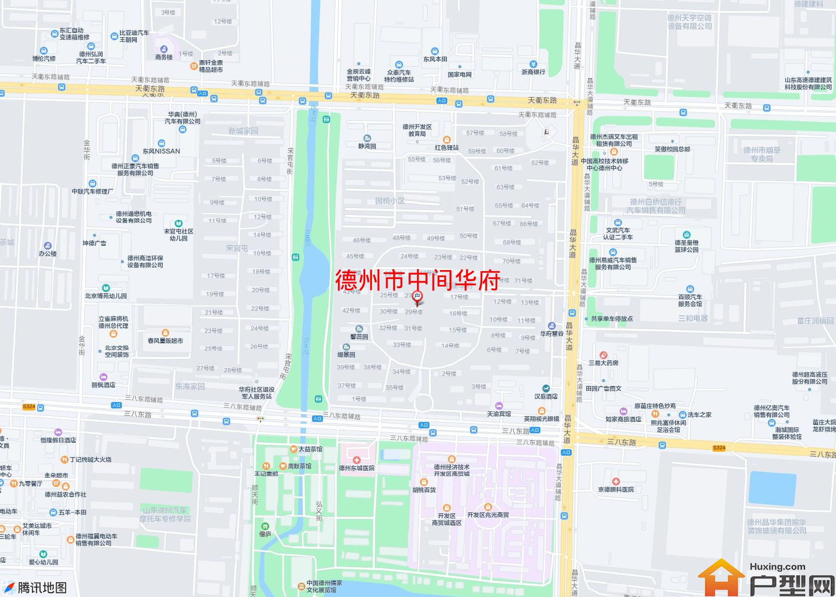 中间华府小区 - 户型网