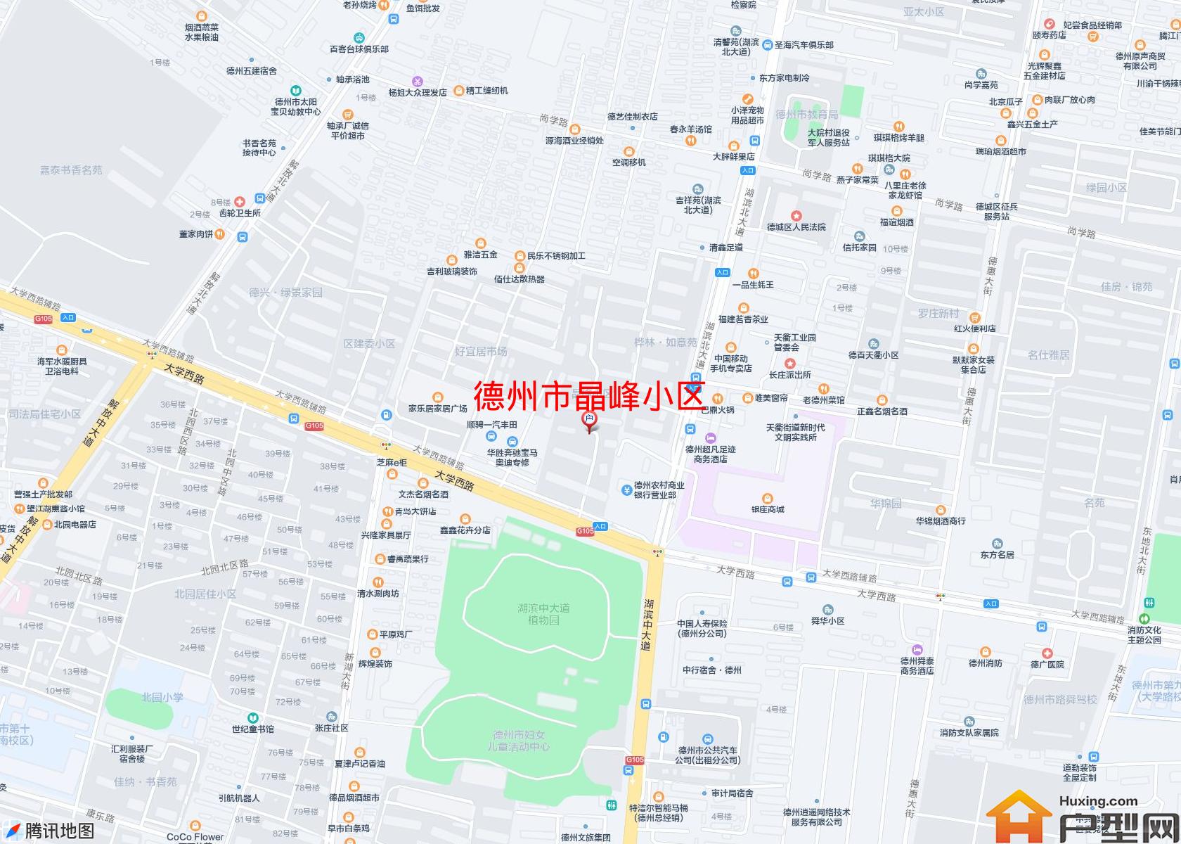 晶峰小区小区 - 户型网