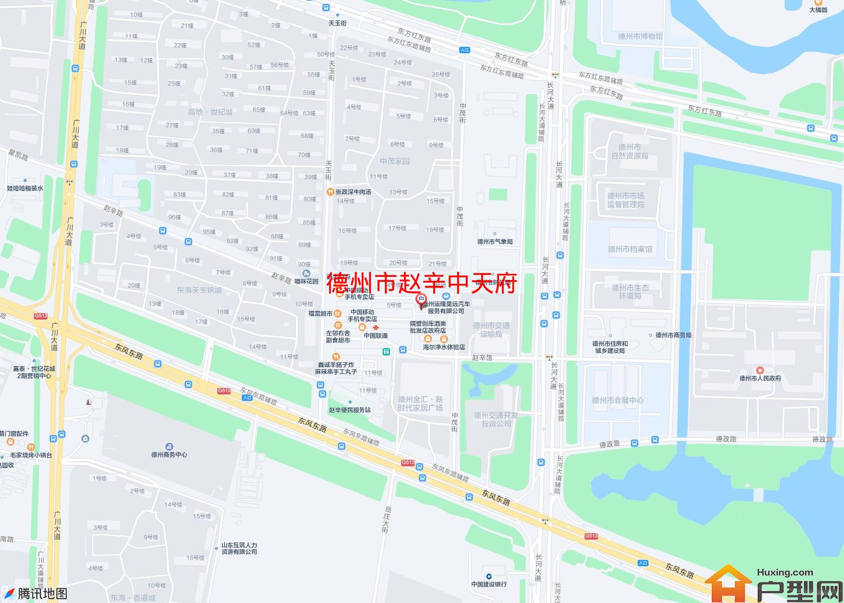 赵辛中天府小区 - 户型网