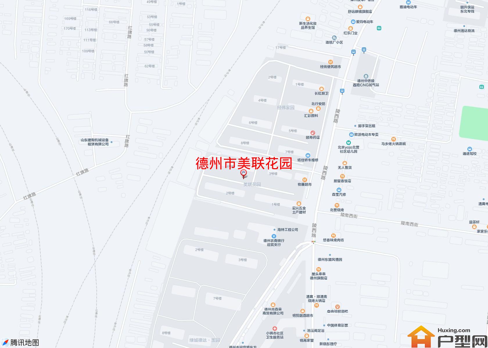 美联花园小区 - 户型网
