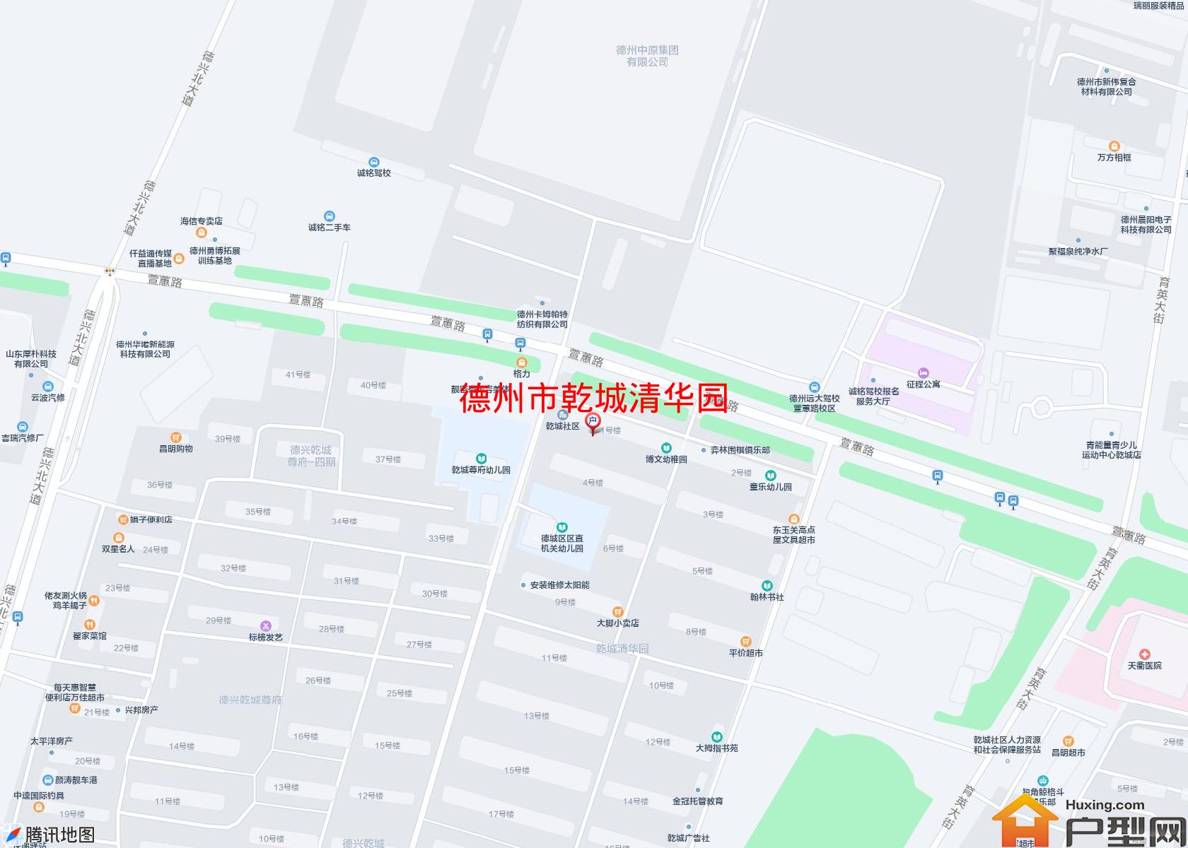 乾城清华园小区 - 户型网