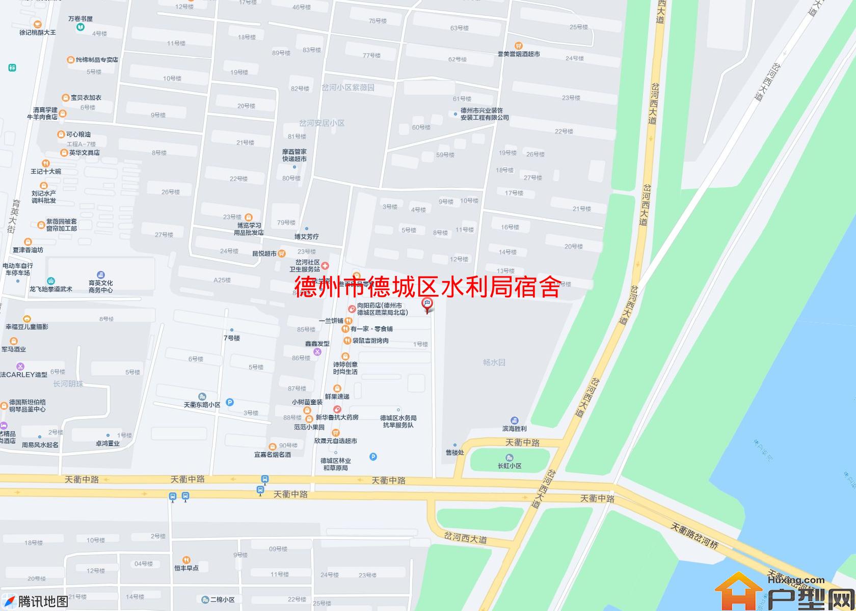 德城区水利局宿舍小区 - 户型网