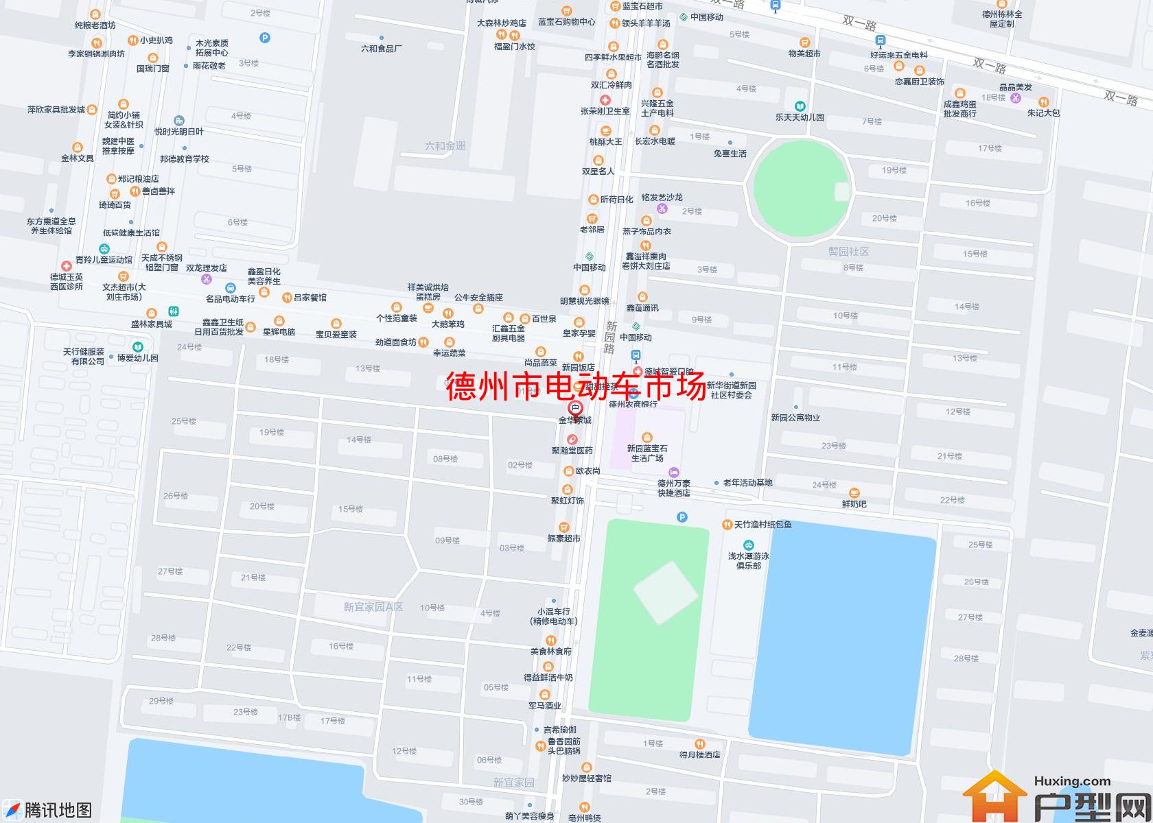 电动车市场小区 - 户型网