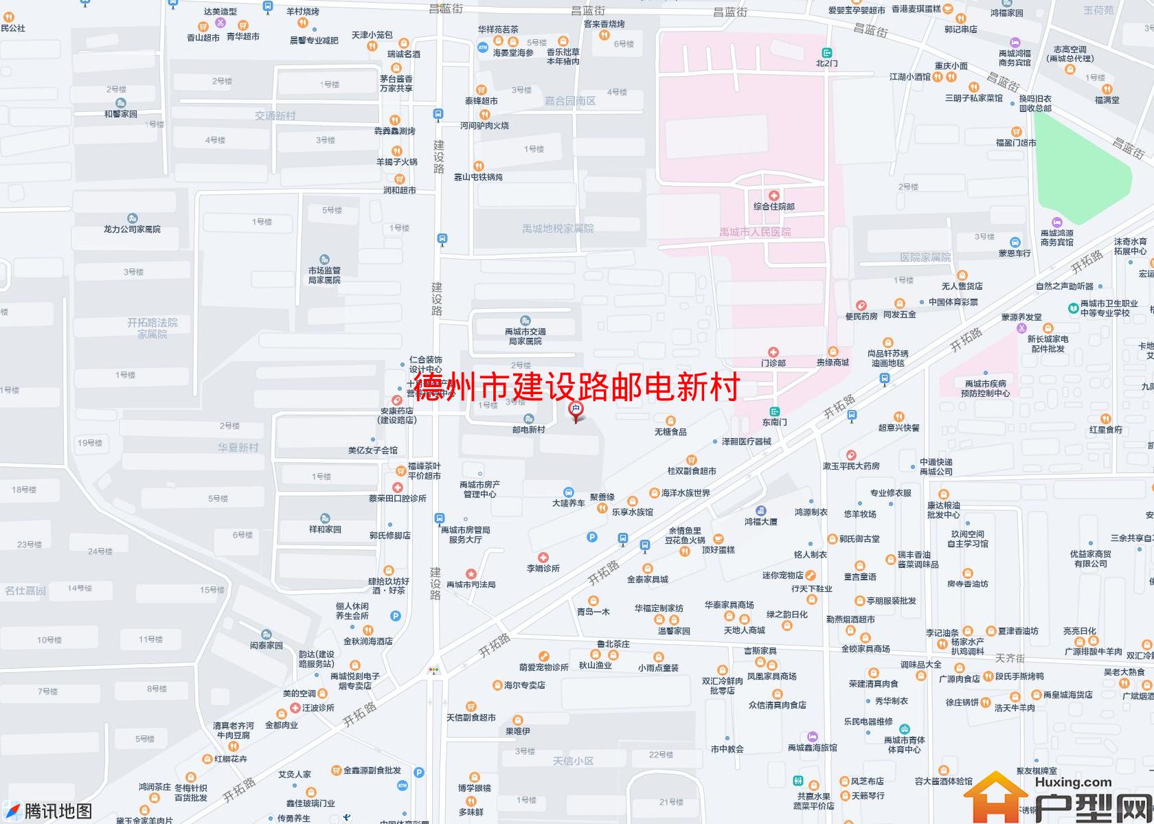 建设路邮电新村小区 - 户型网