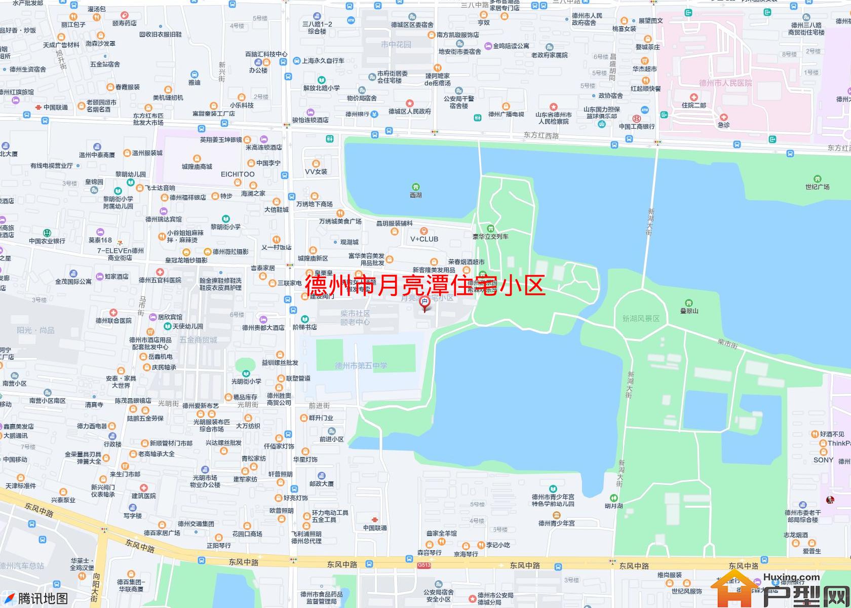 月亮潭住宅小区小区 - 户型网