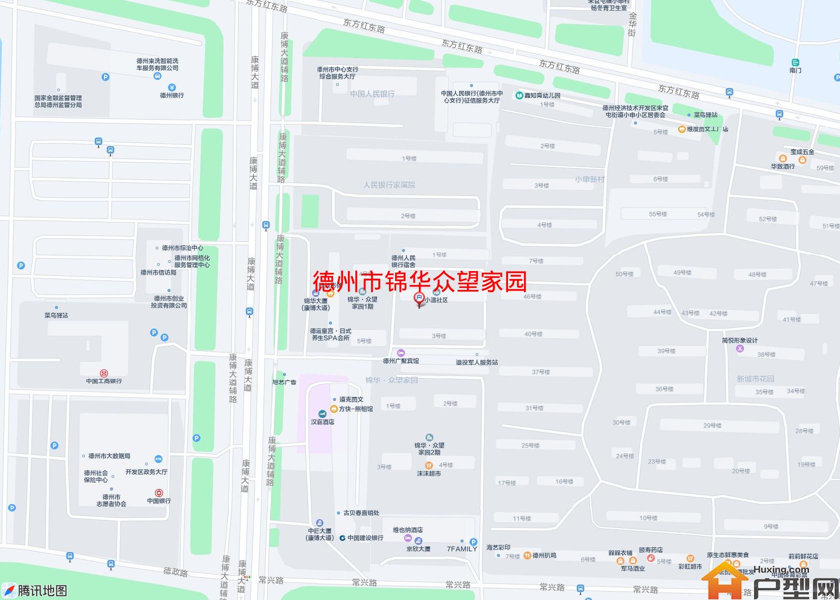 锦华众望家园小区 - 户型网