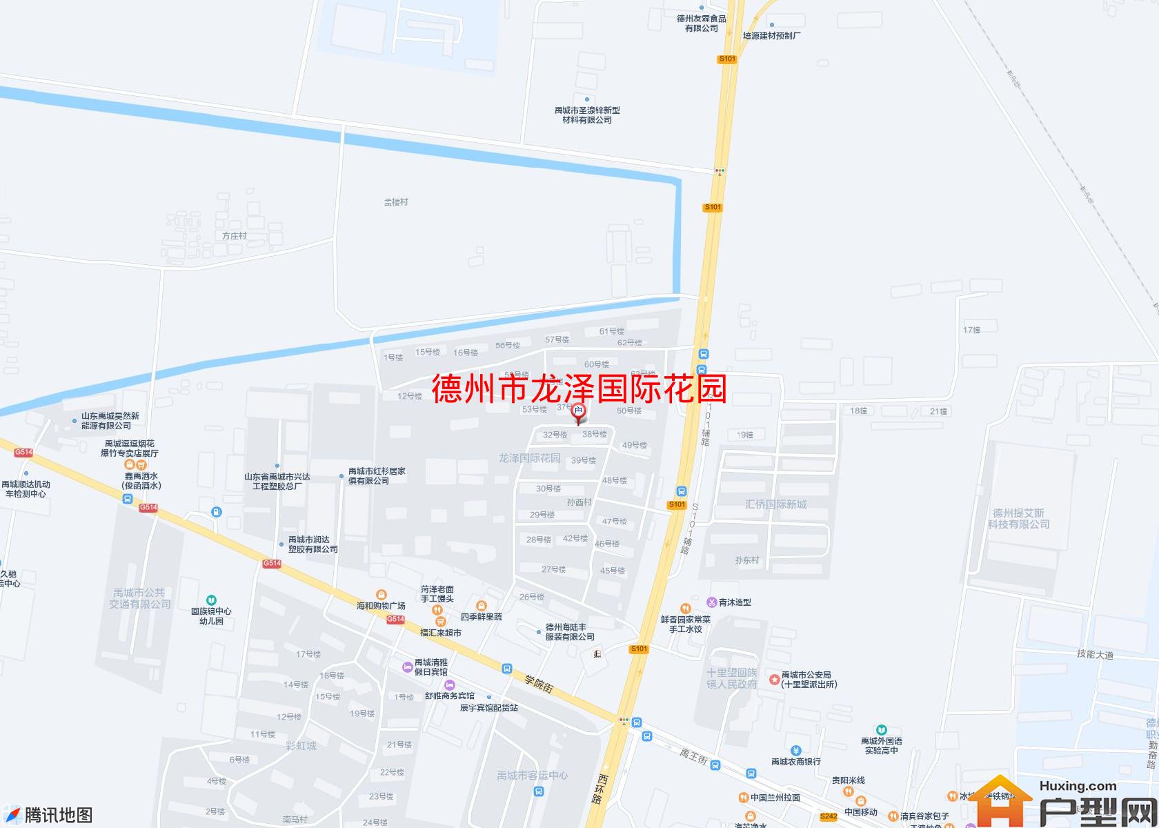 龙泽国际花园小区 - 户型网
