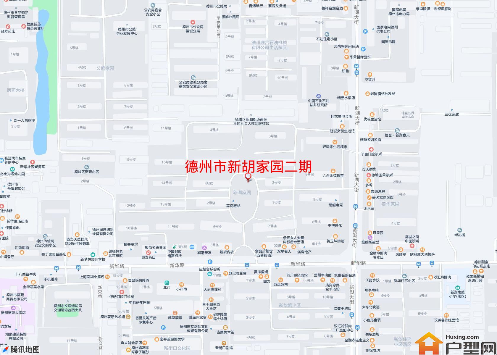 新胡家园二期小区 - 户型网