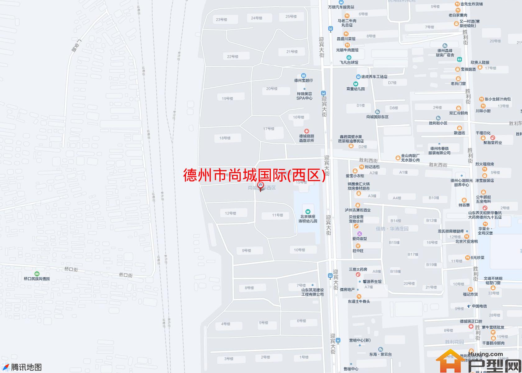 尚城国际(西区)小区 - 户型网