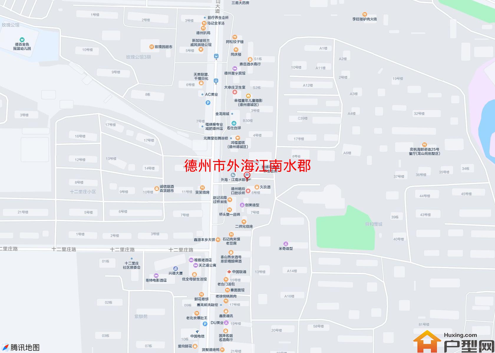 外海江南水郡小区 - 户型网
