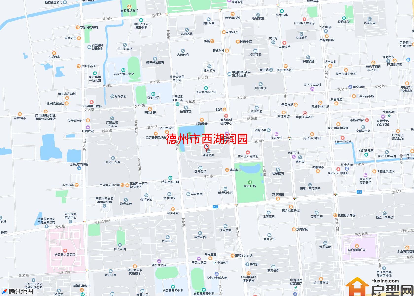 西湖润园小区 - 户型网