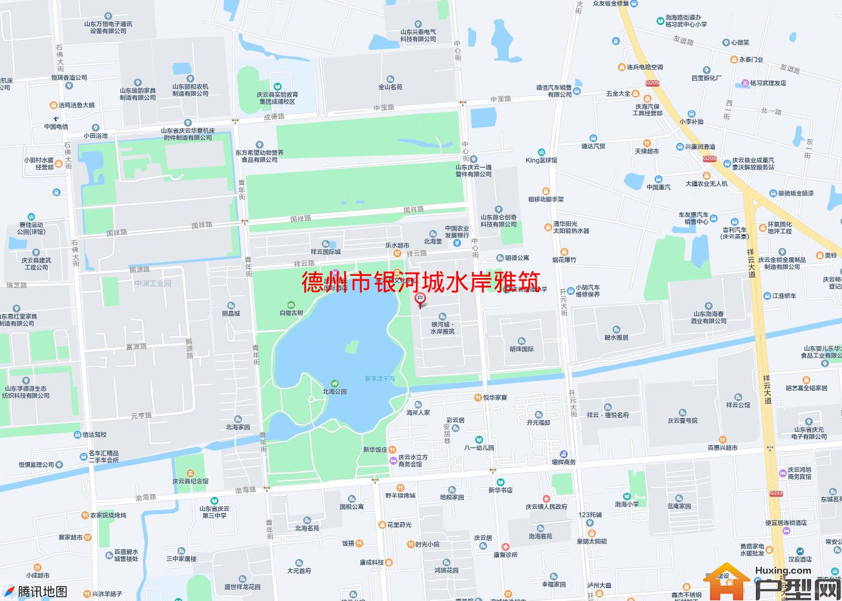 银河城水岸雅筑小区 - 户型网