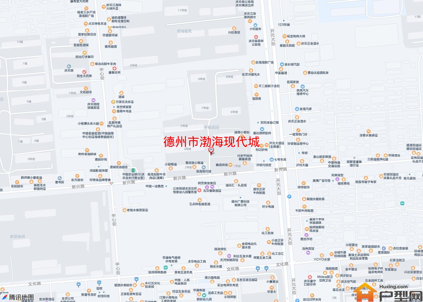 渤海现代城小区 - 户型网
