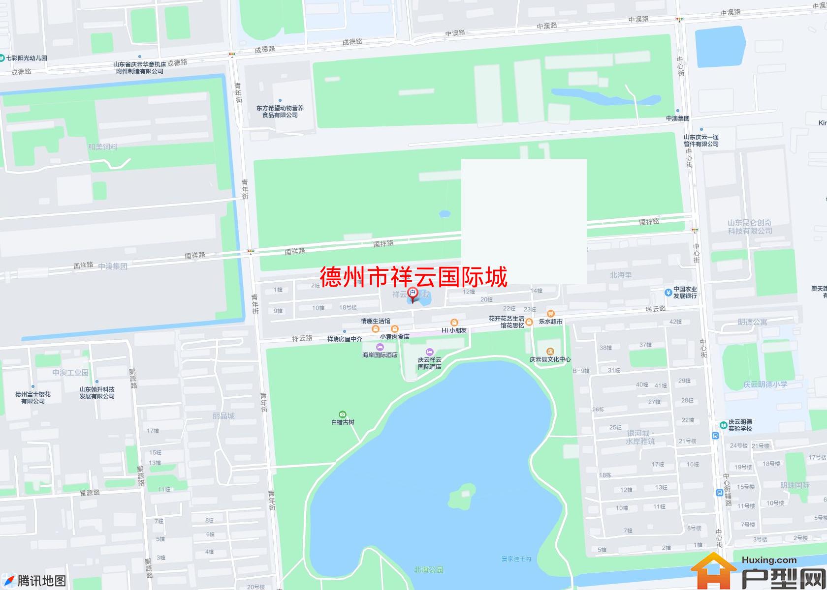 祥云国际城小区 - 户型网