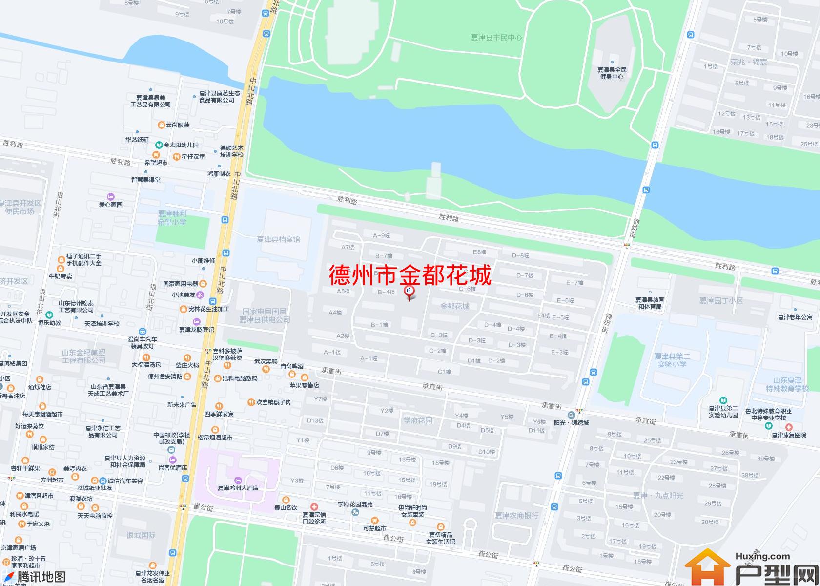 金都花城小区 - 户型网