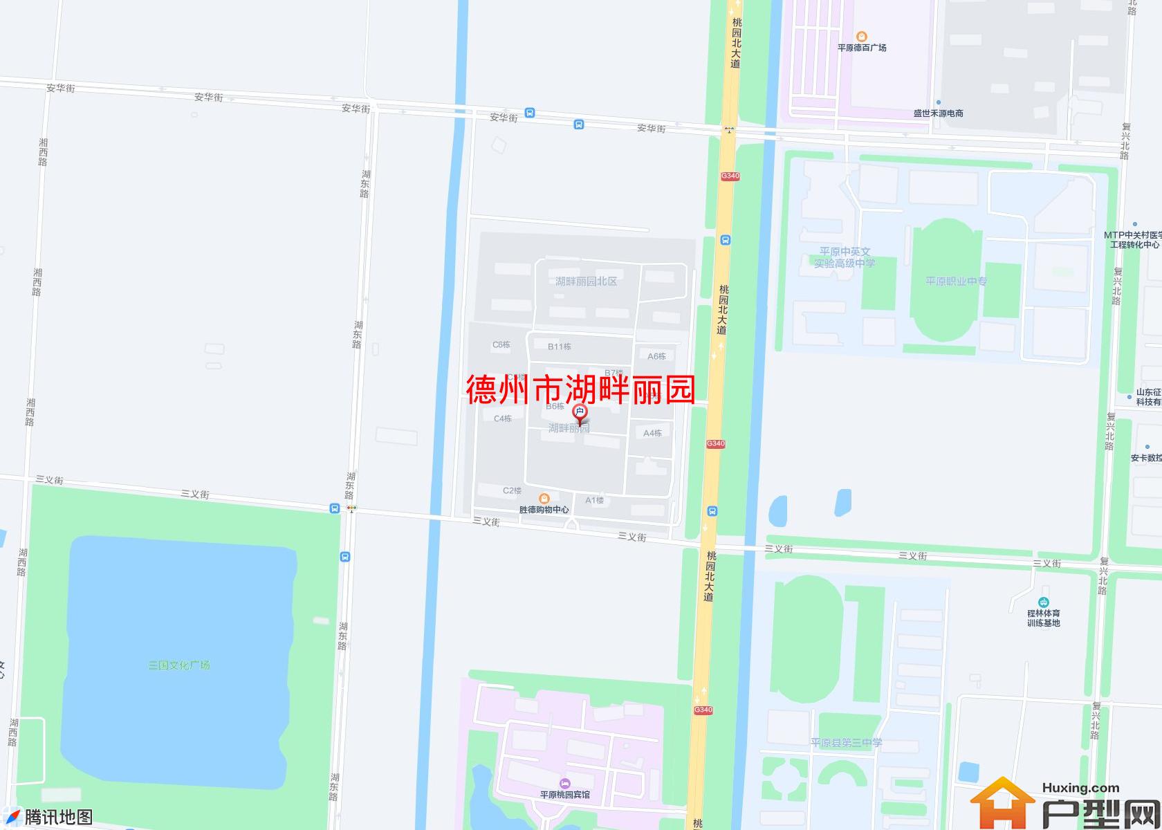 湖畔丽园小区 - 户型网