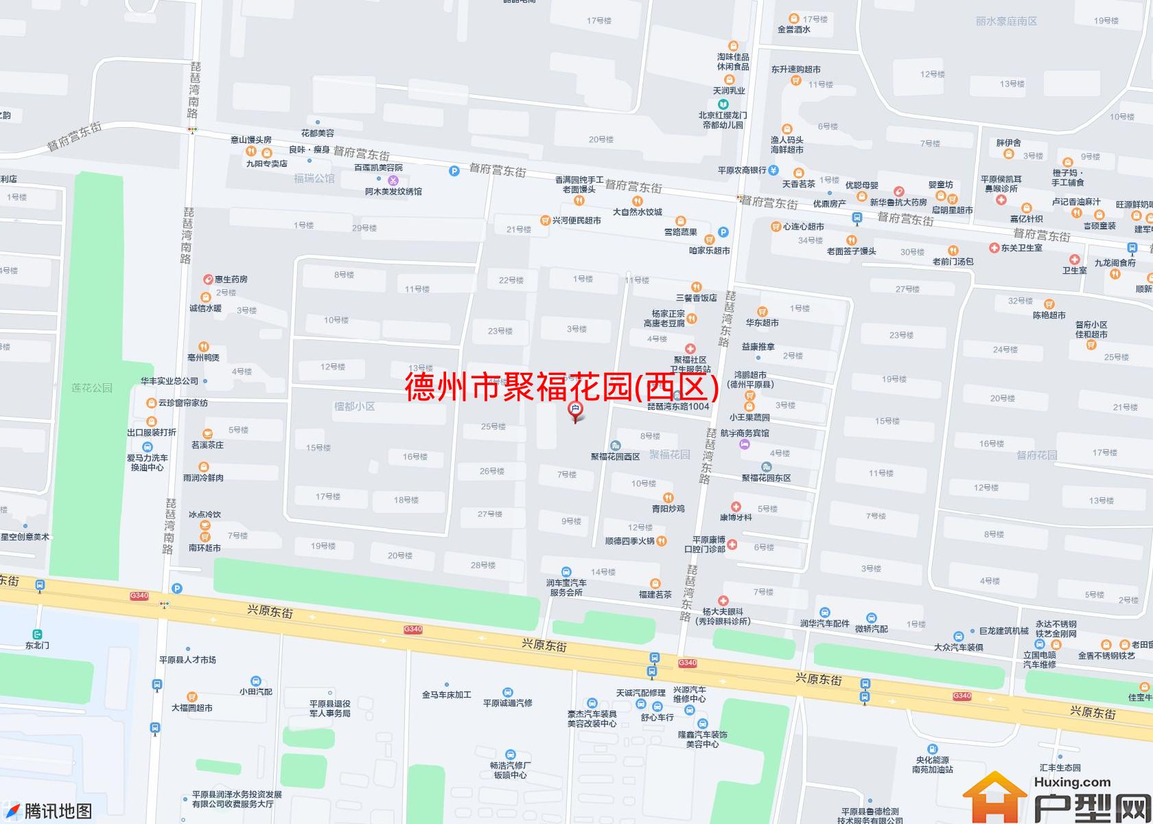 聚福花园(西区)小区 - 户型网