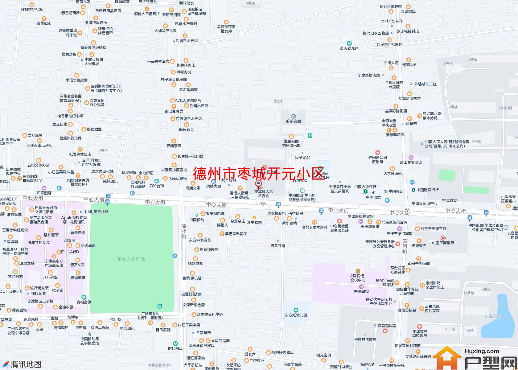 枣城开元小区小区 - 户型网