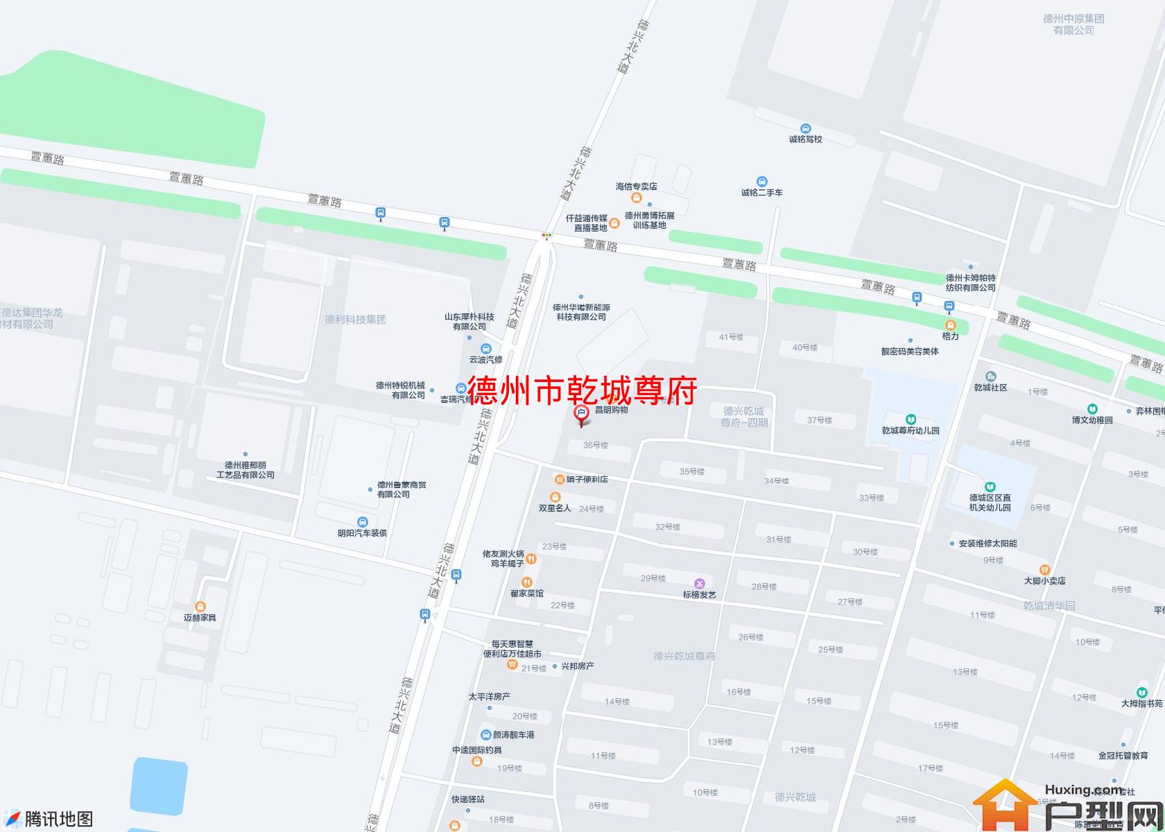乾城尊府小区 - 户型网