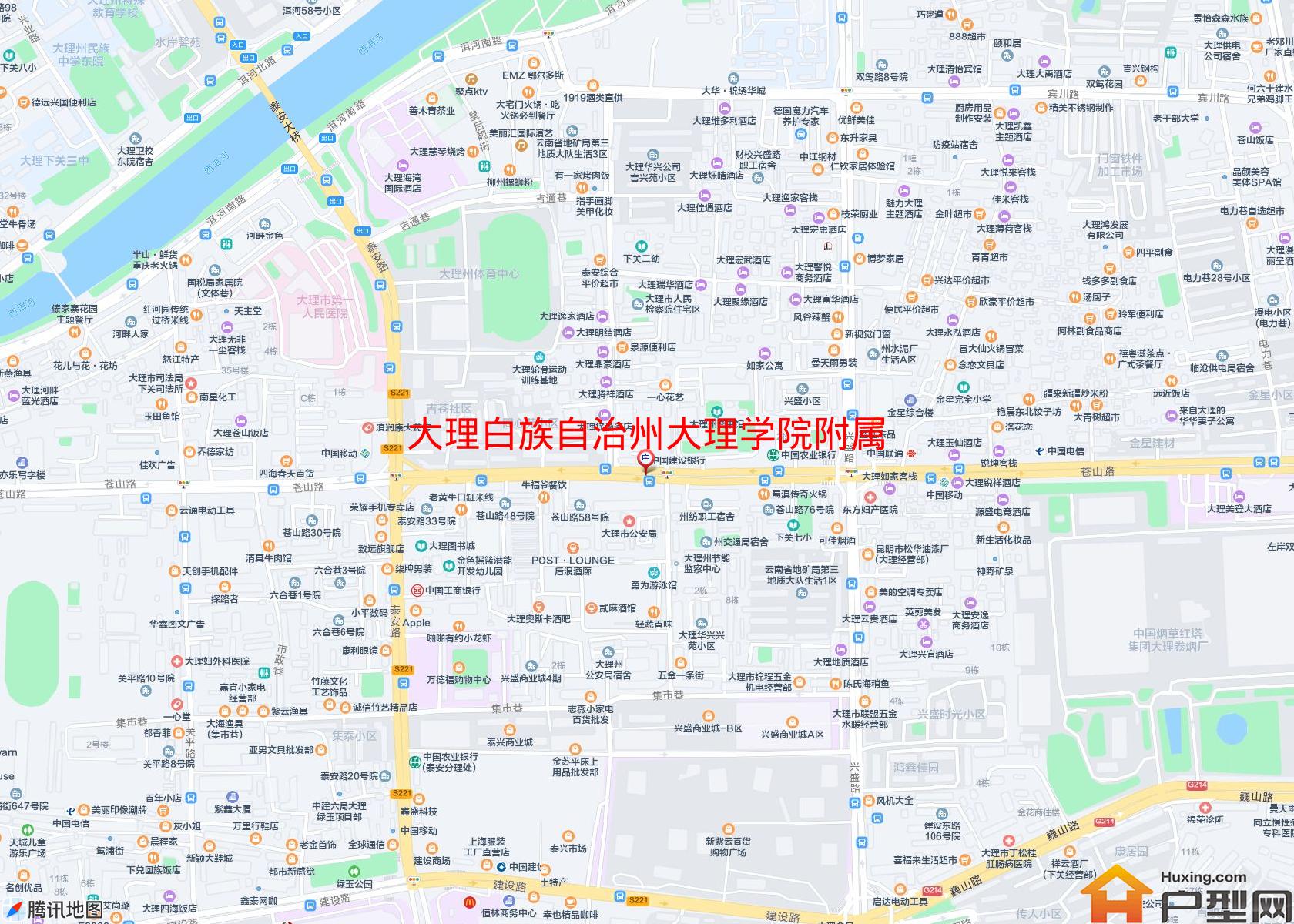 大理学院附属医院小区 - 户型网