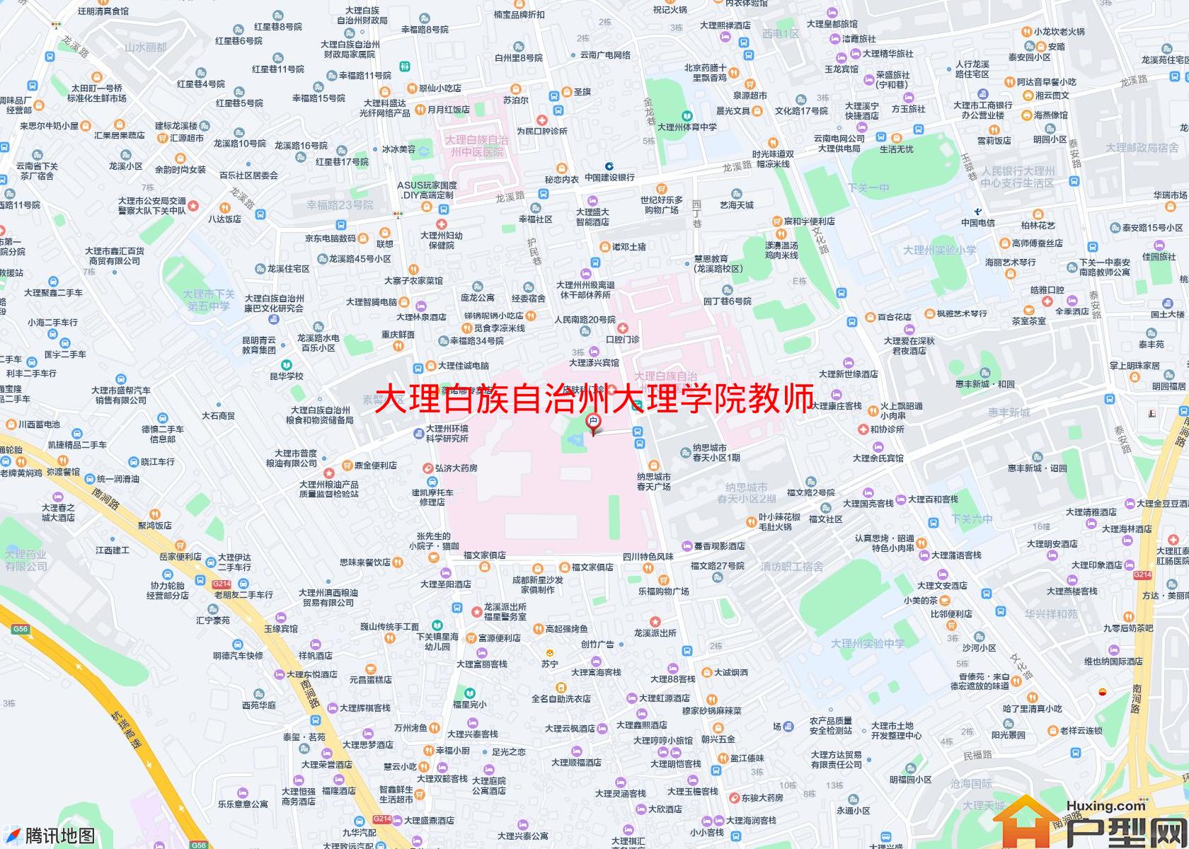 大理学院教师宿舍小区 - 户型网
