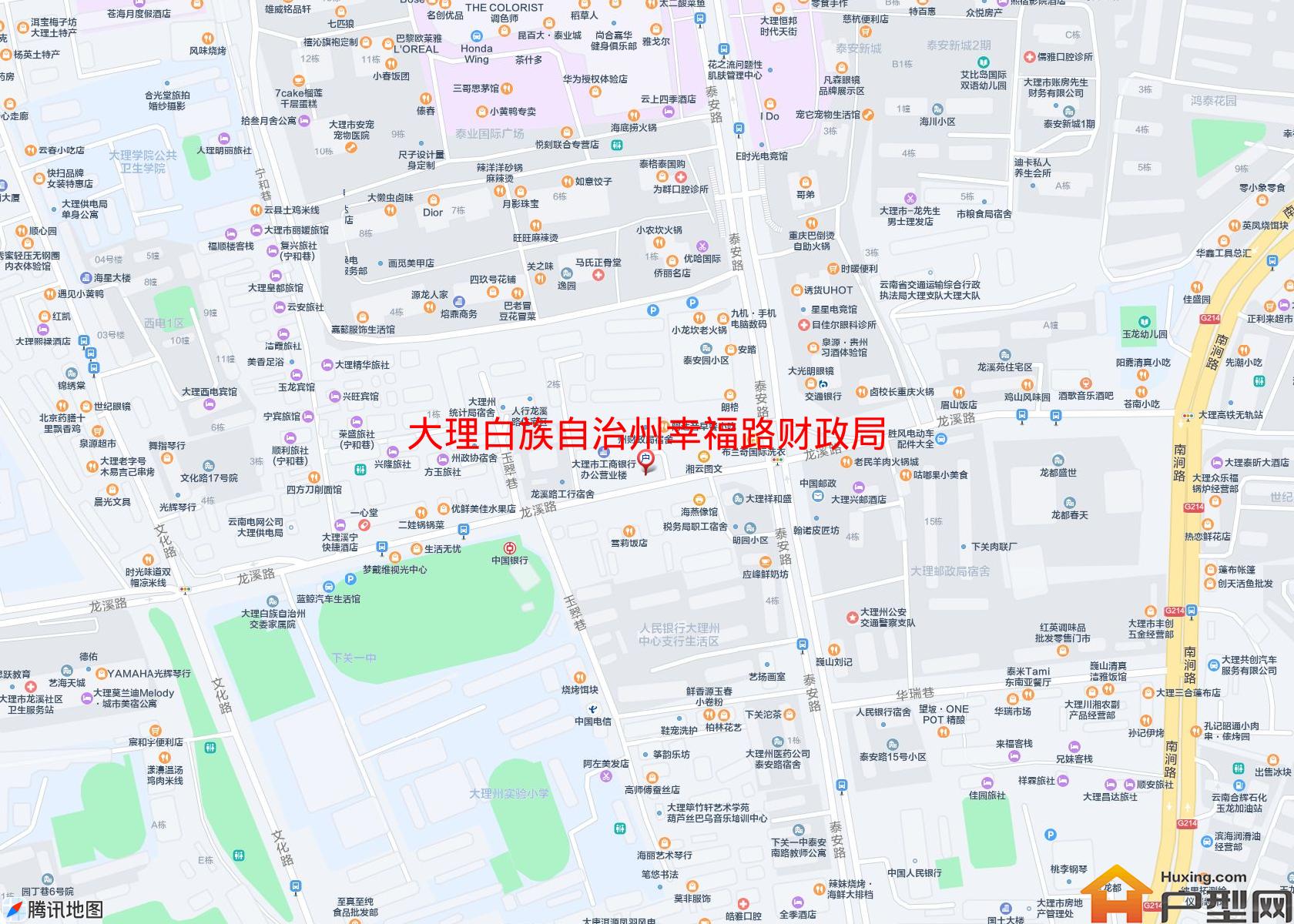 幸福路财政局宿舍小区 - 户型网