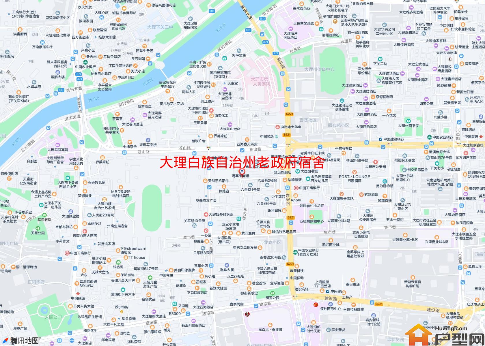老政府宿舍小区 - 户型网