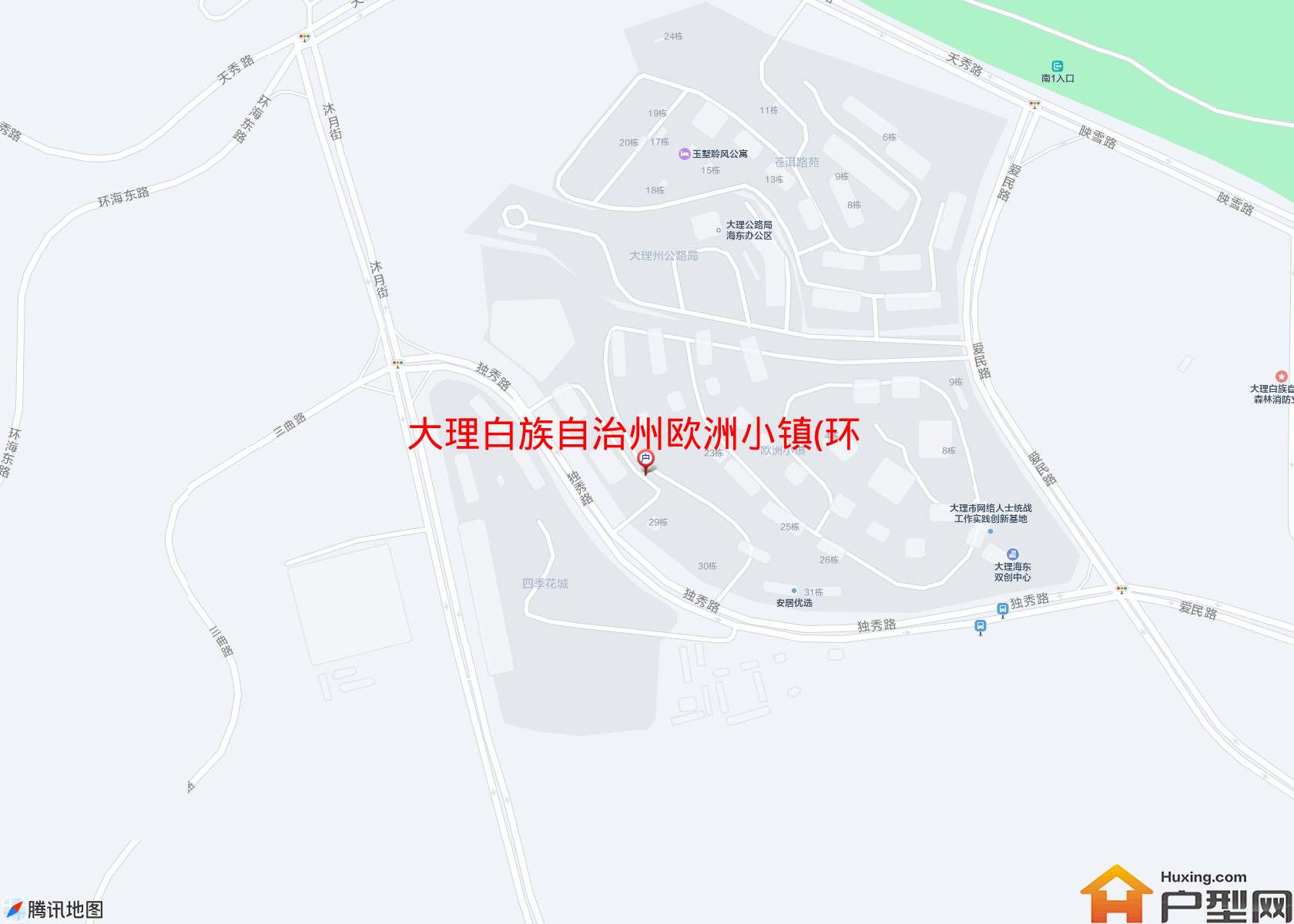 欧洲小镇(环海东路)小区 - 户型网