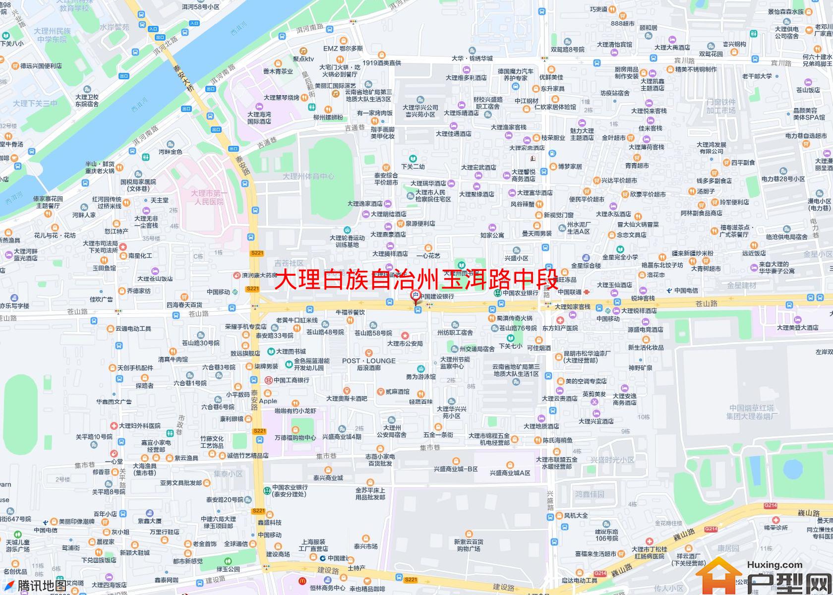 玉洱路中段小区 - 户型网