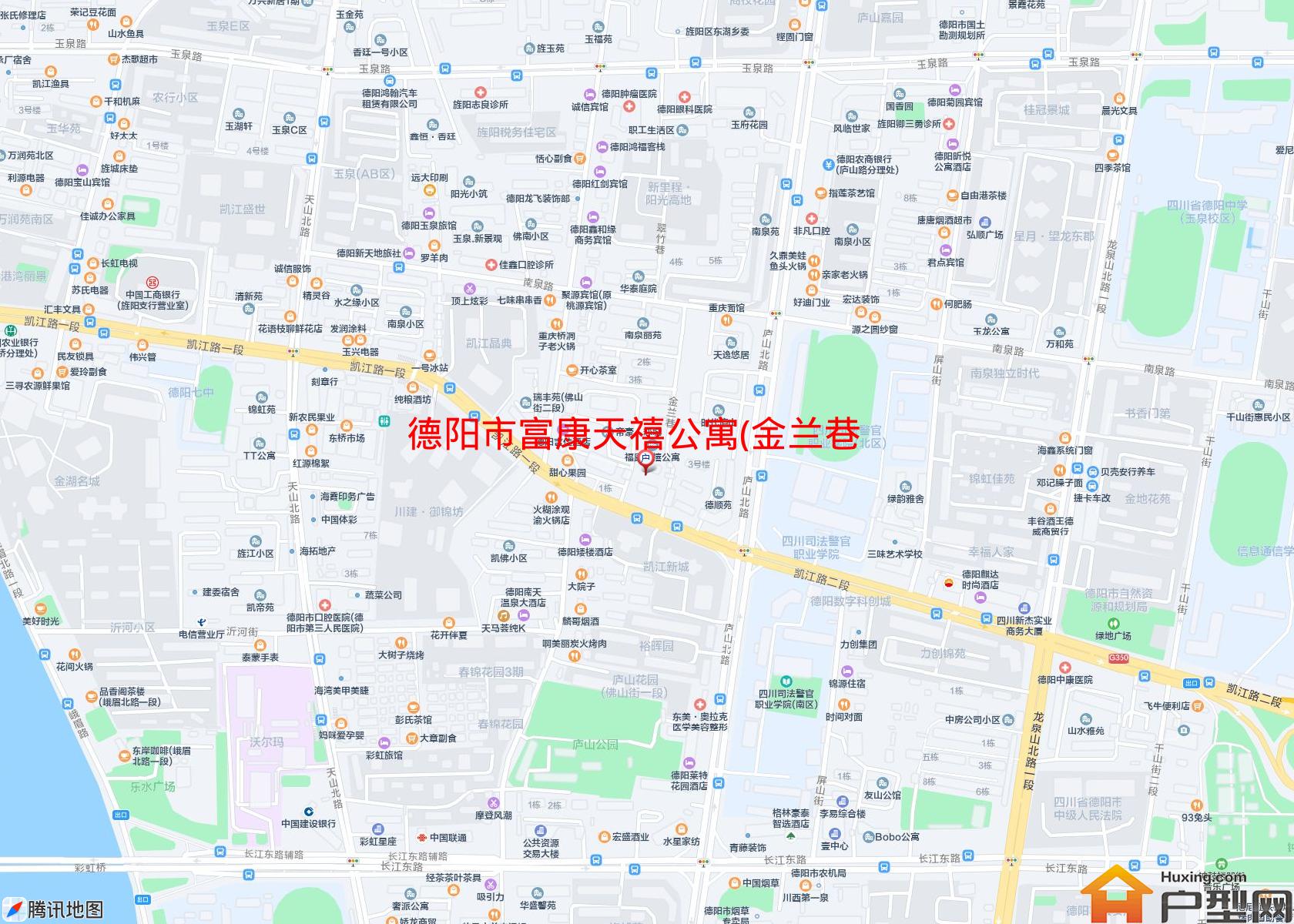 富康天禧公寓(金兰巷8号)小区 - 户型网