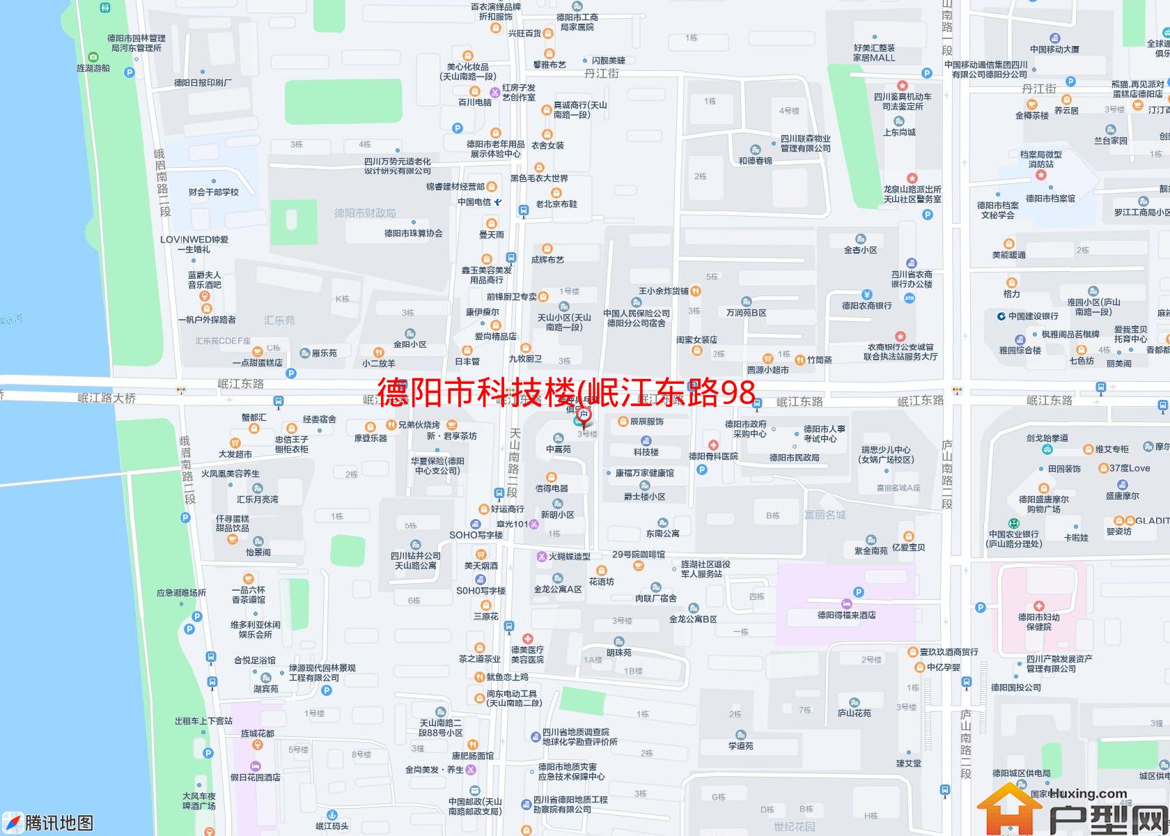 科技楼(岷江东路98号附1号)小区 - 户型网
