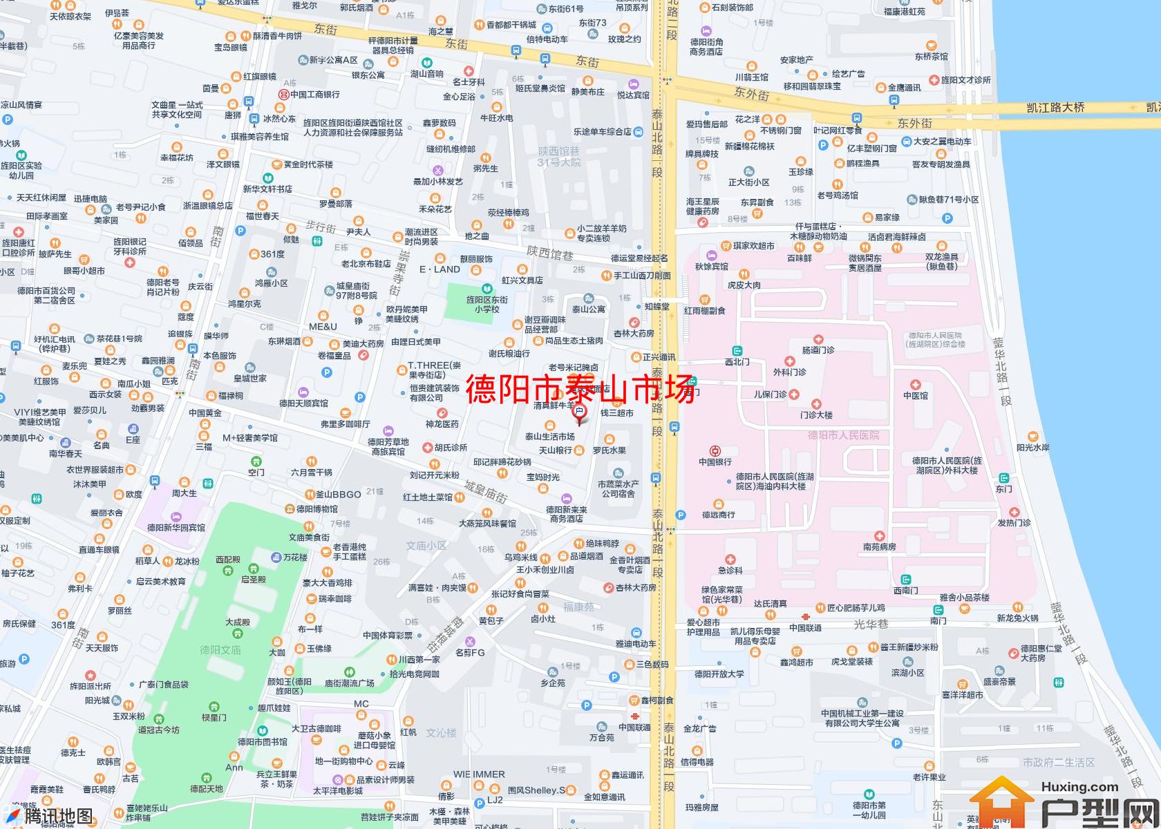 泰山市场小区 - 户型网