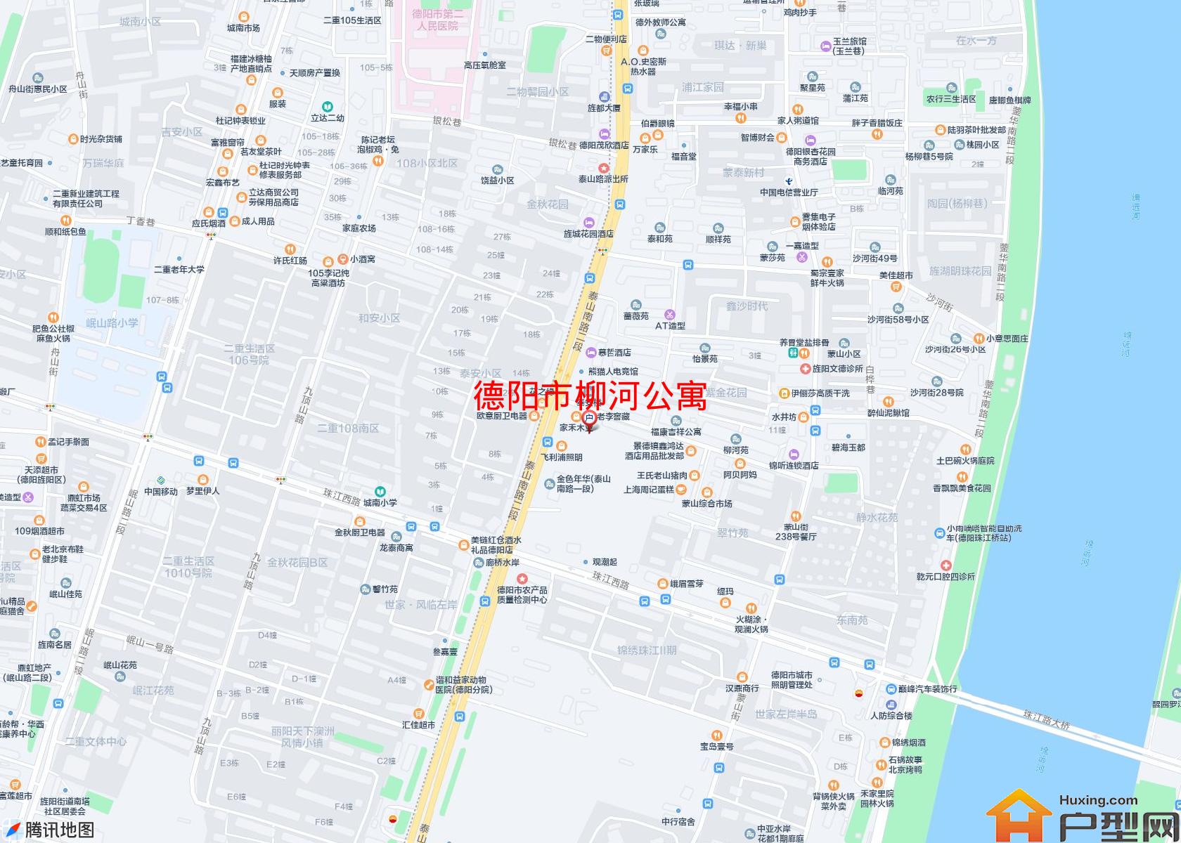 柳河公寓小区 - 户型网