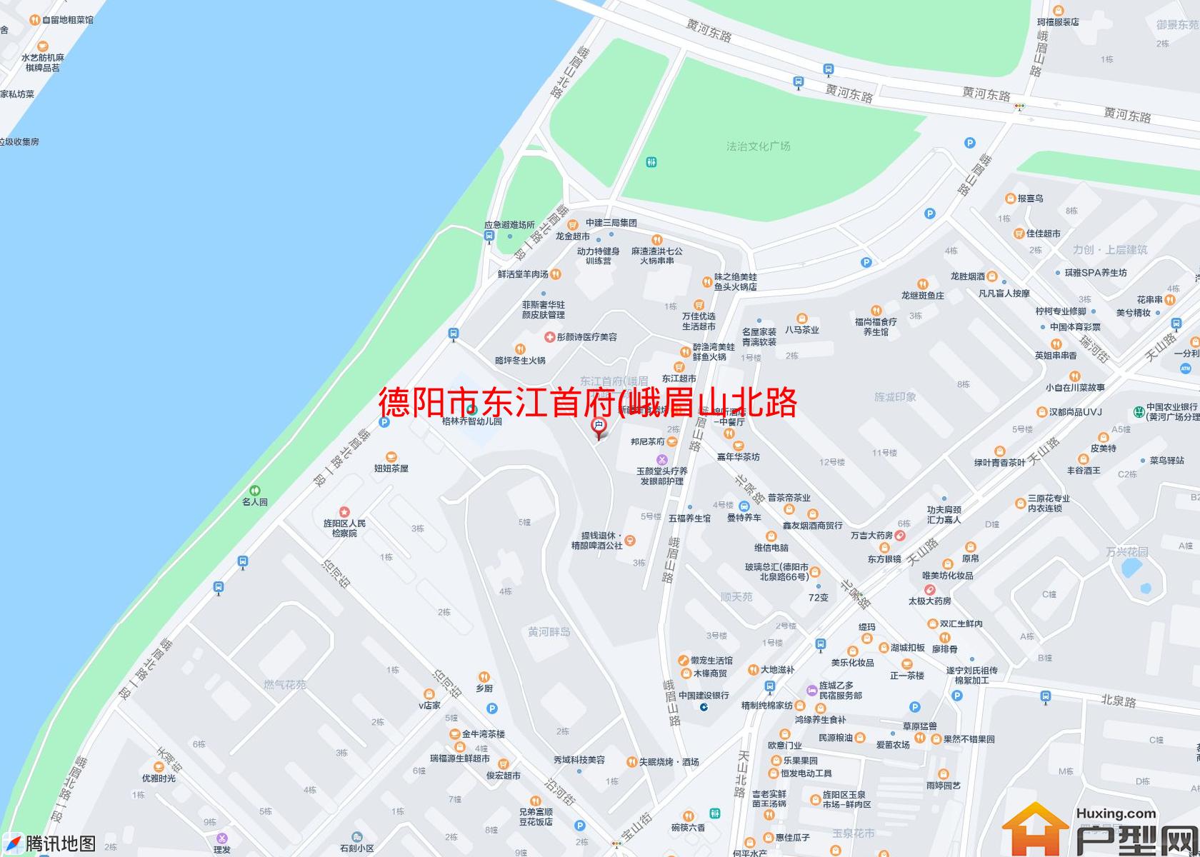 东江首府(峨眉山北路一段)小区 - 户型网