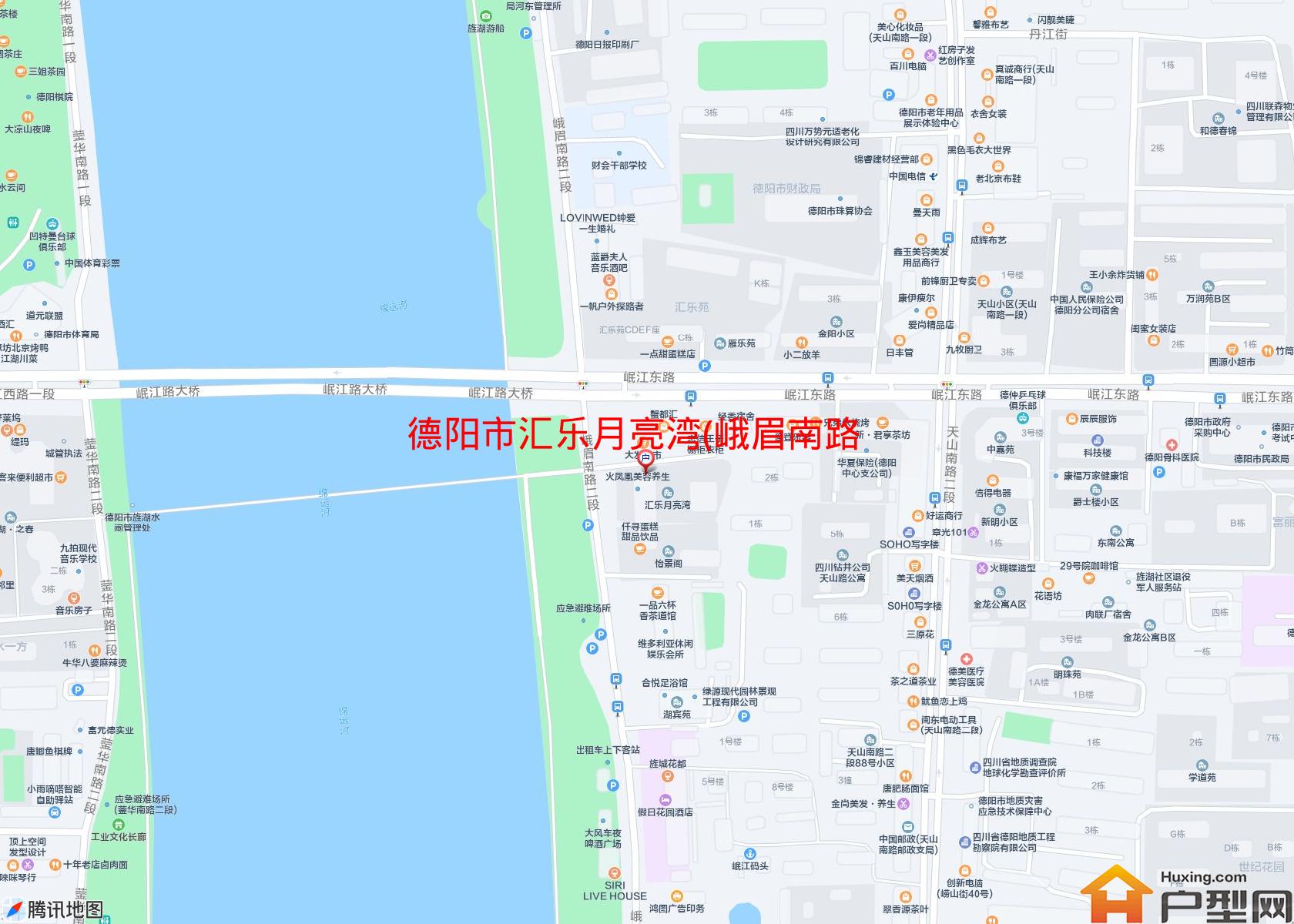 汇乐月亮湾(峨眉南路二段5号)小区 - 户型网