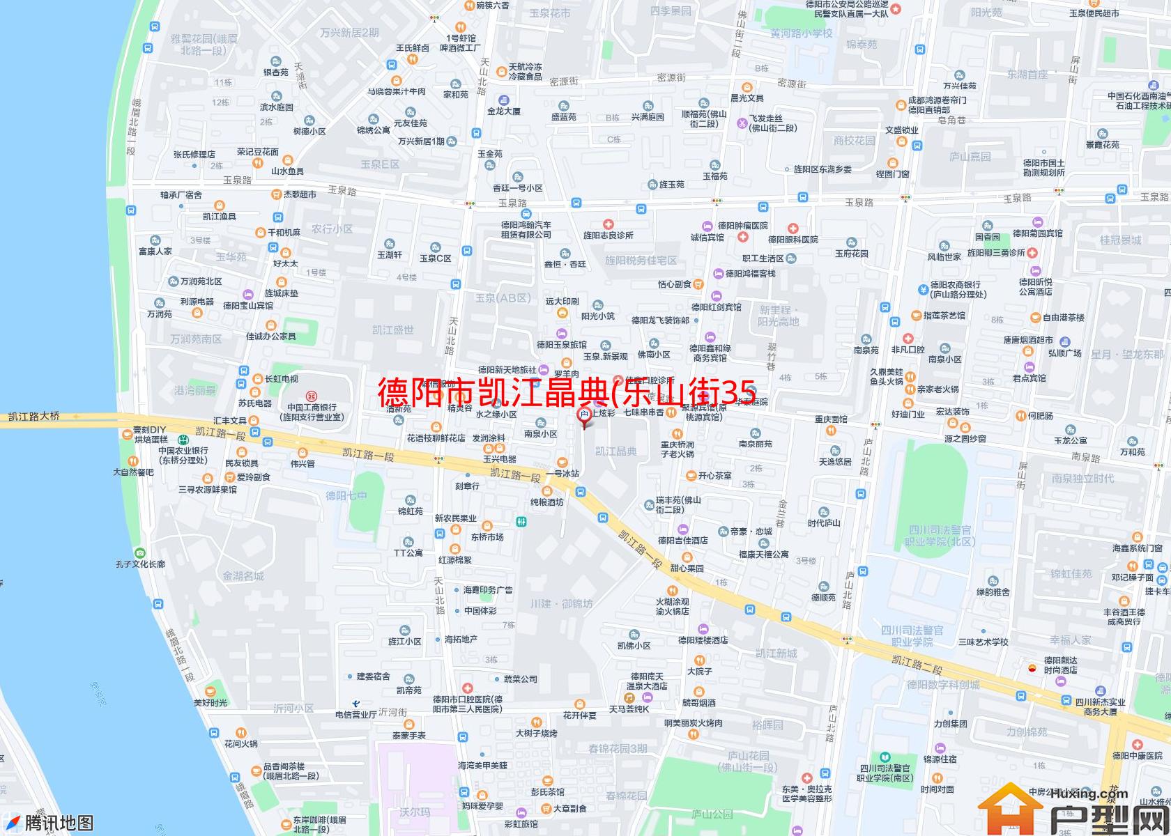 凯江晶典(乐山街35号)小区 - 户型网