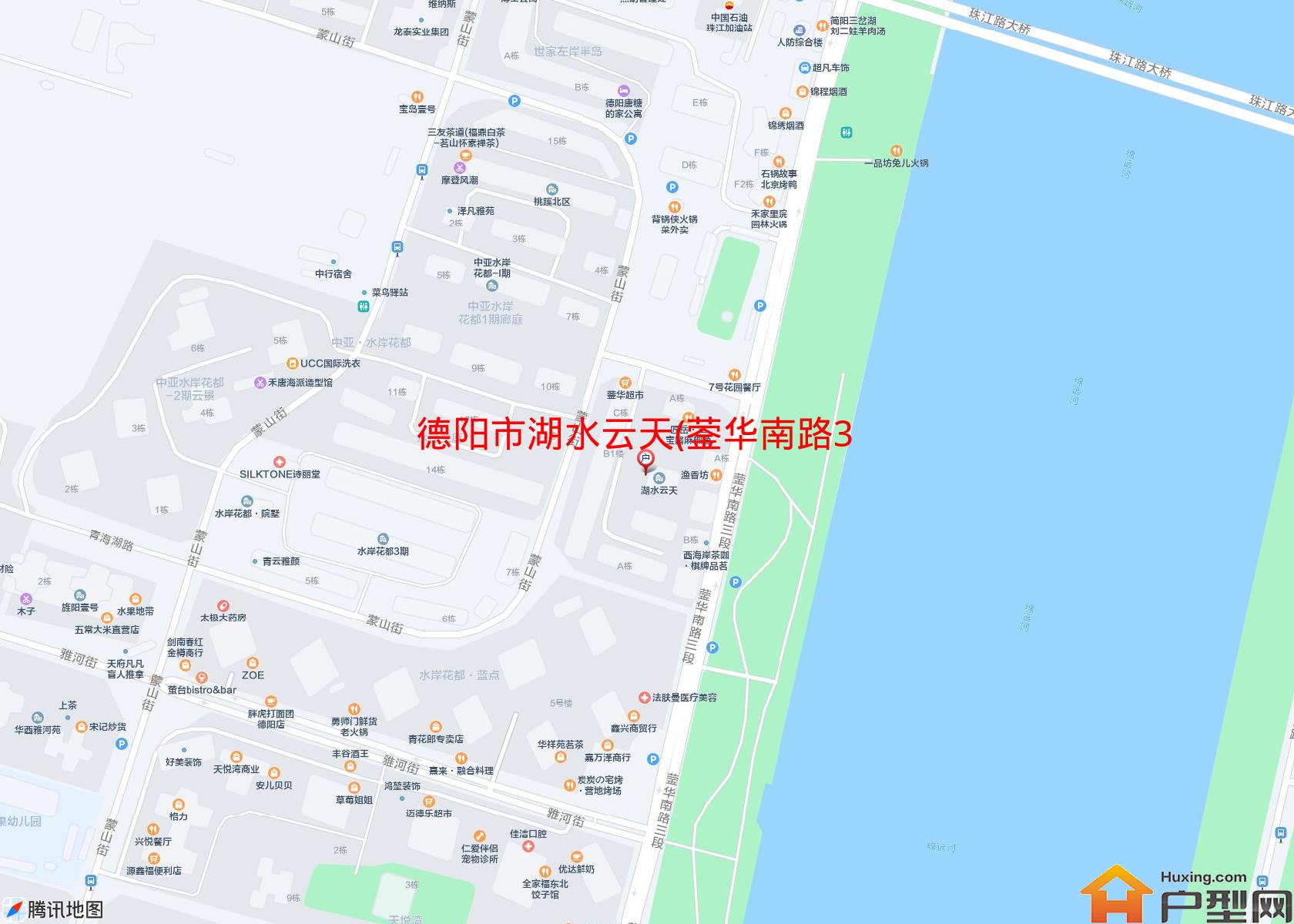 湖水云天(蓥华南路3段88号)小区 - 户型网