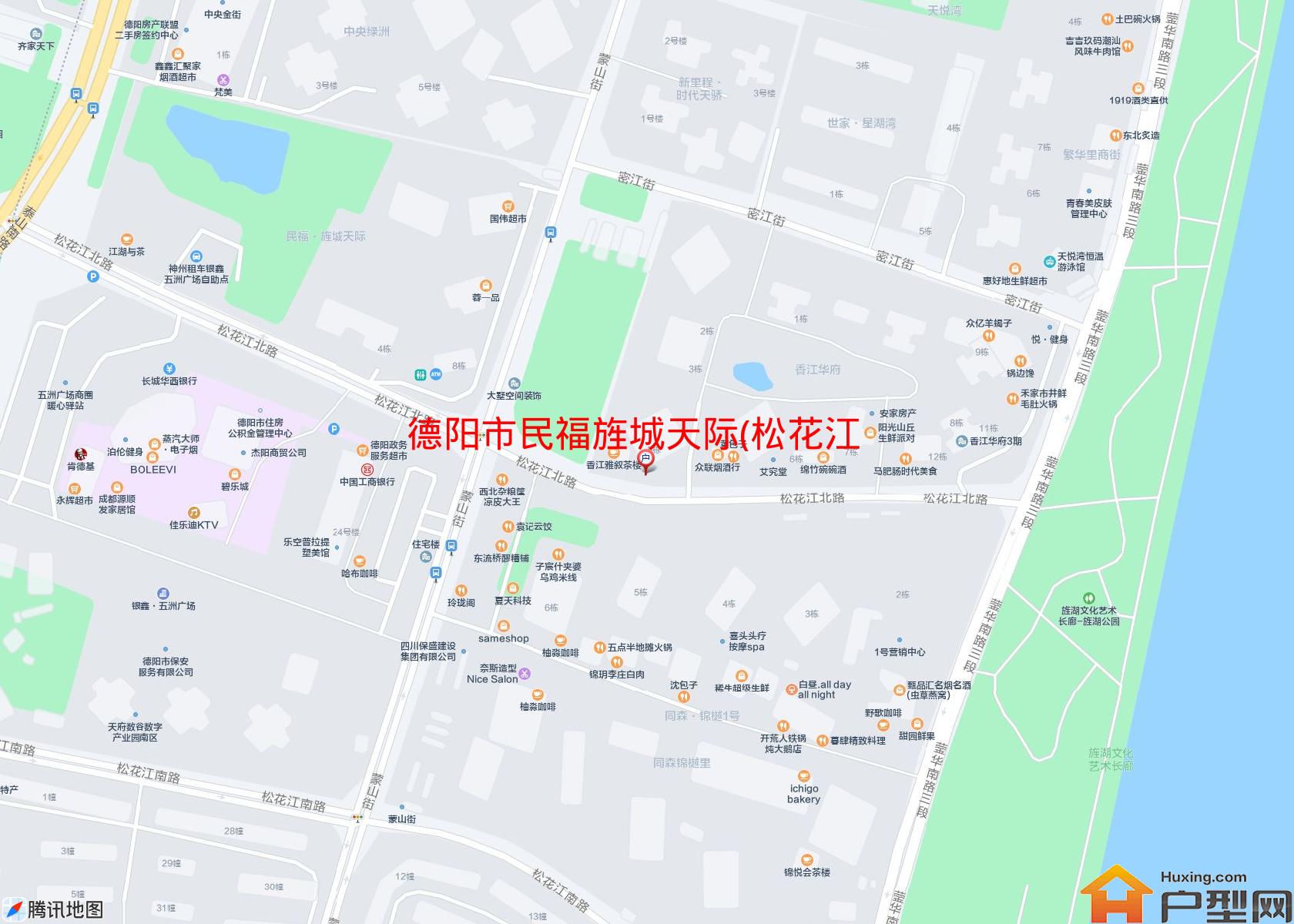 民福旌城天际(松花江北路)小区 - 户型网