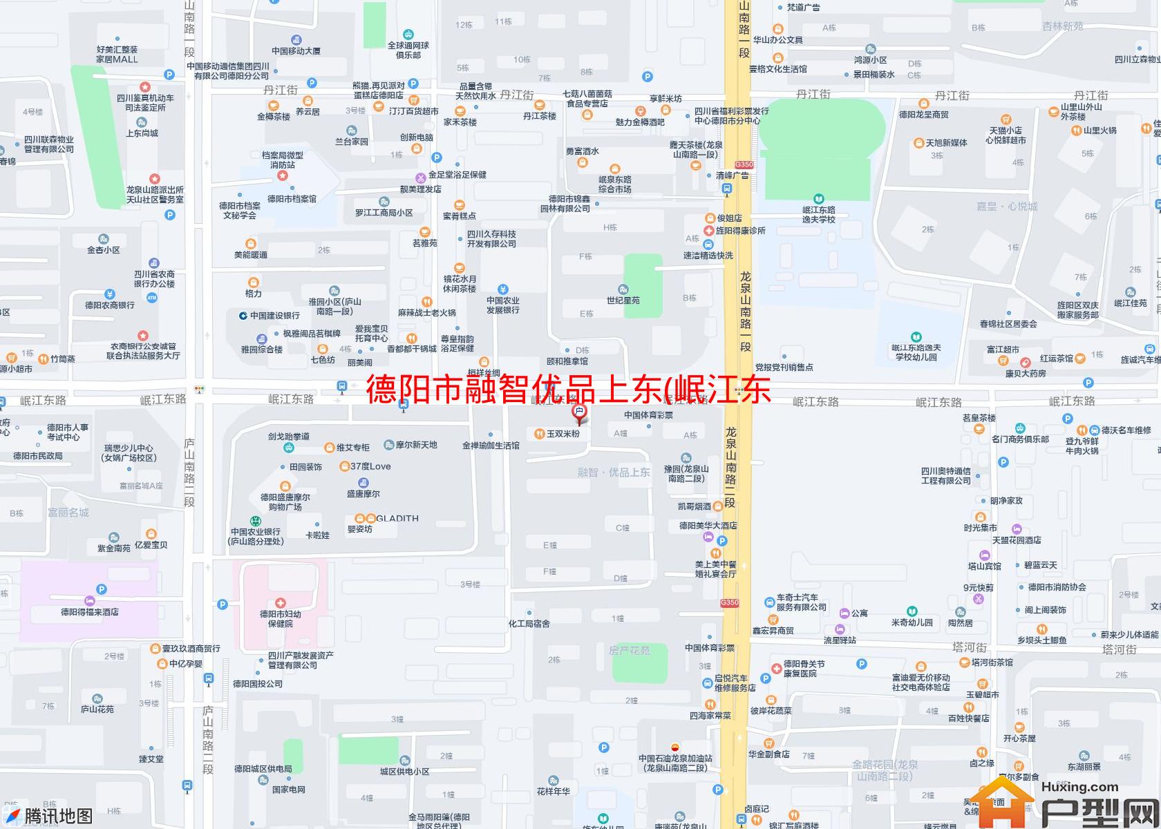 融智优品上东(岷江东路286号)小区 - 户型网